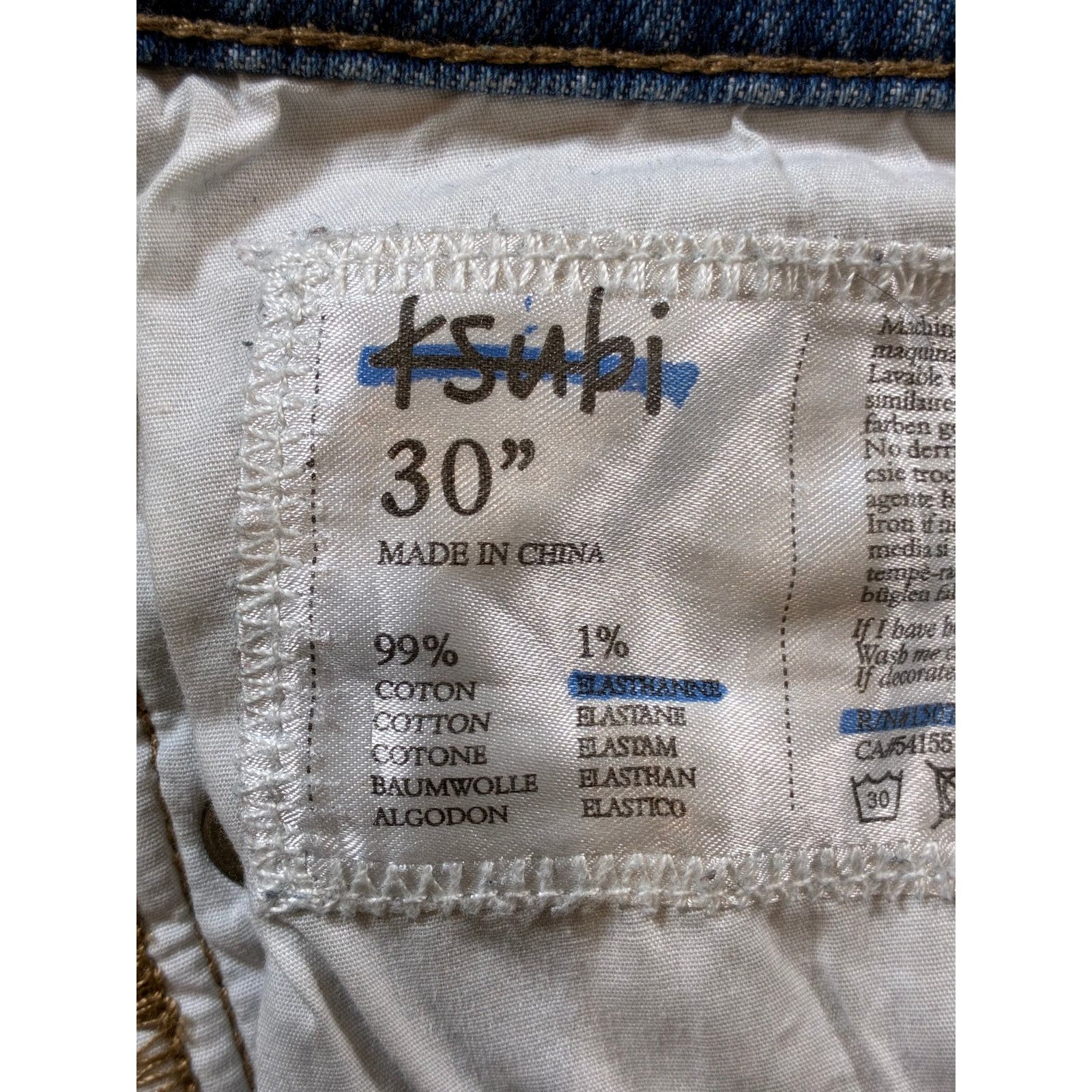 Ksubi Ksubi Light Wash Jeans Size US 30 / EU 46 - 5 Thumbnail