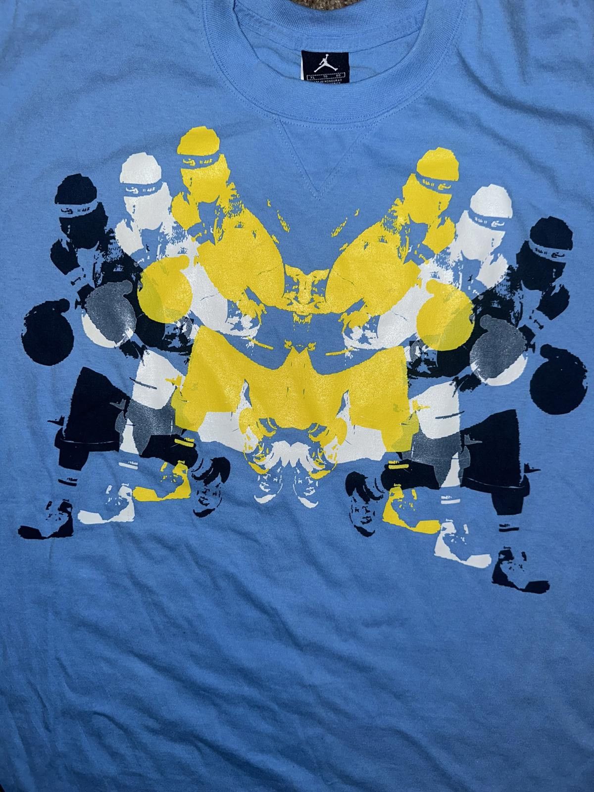 Jordan Brand Unreleased Jordan Carmelo Anthony Basketball Blue Shirt Sample Size US XL / EU 56 / 4 - 4 Thumbnail