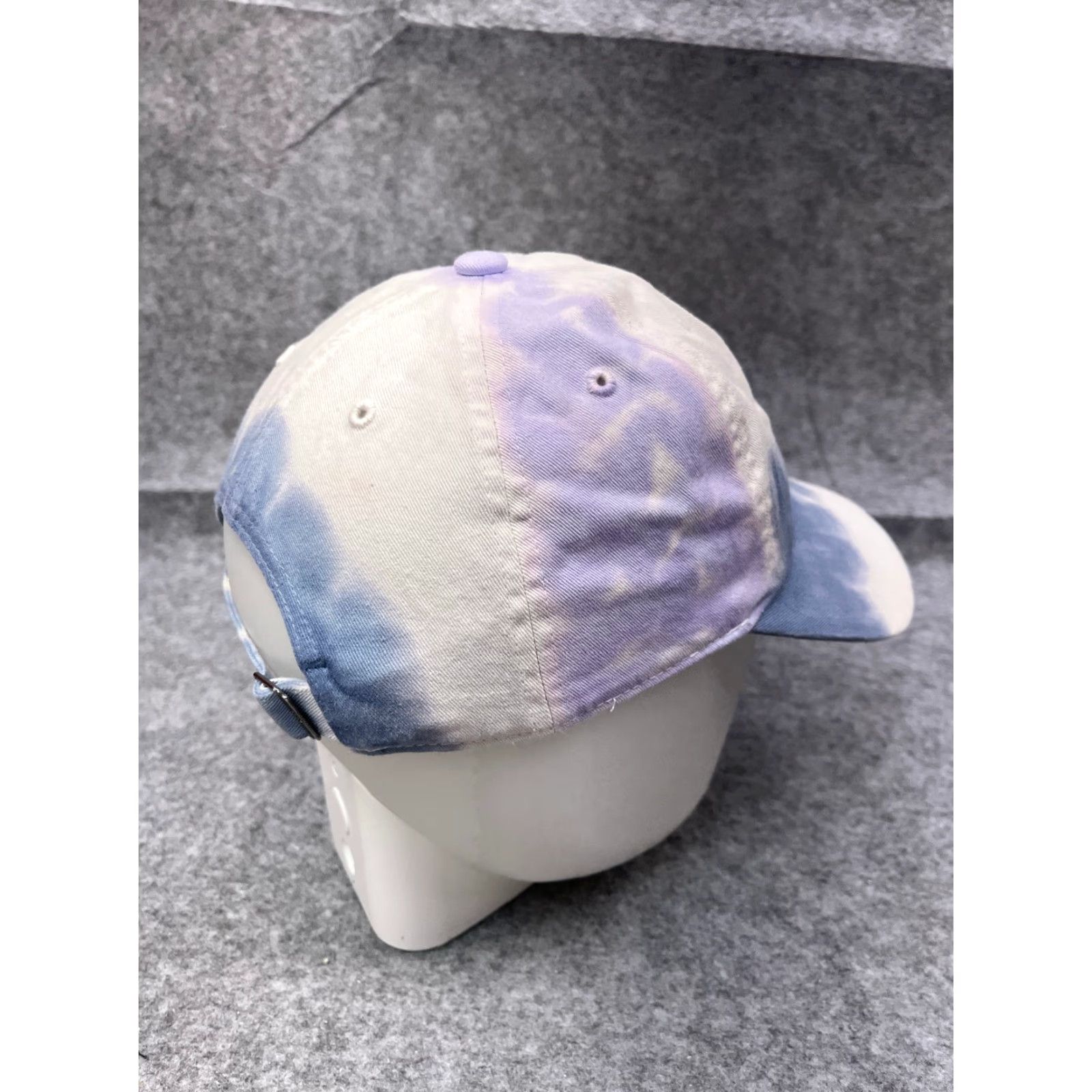 Adidas Adidas Hat Cap Strap Back Adult One Size Blue Purple White Tie Dye 100% Cotton Size ONE SIZE - 7 Thumbnail