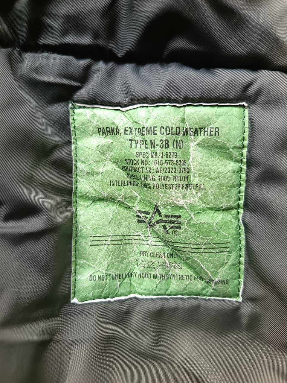 Alpha Industries × Vintage Alpha industries parka winter jacket Size US L / EU 52-54 / 3 - 9 Thumbnail