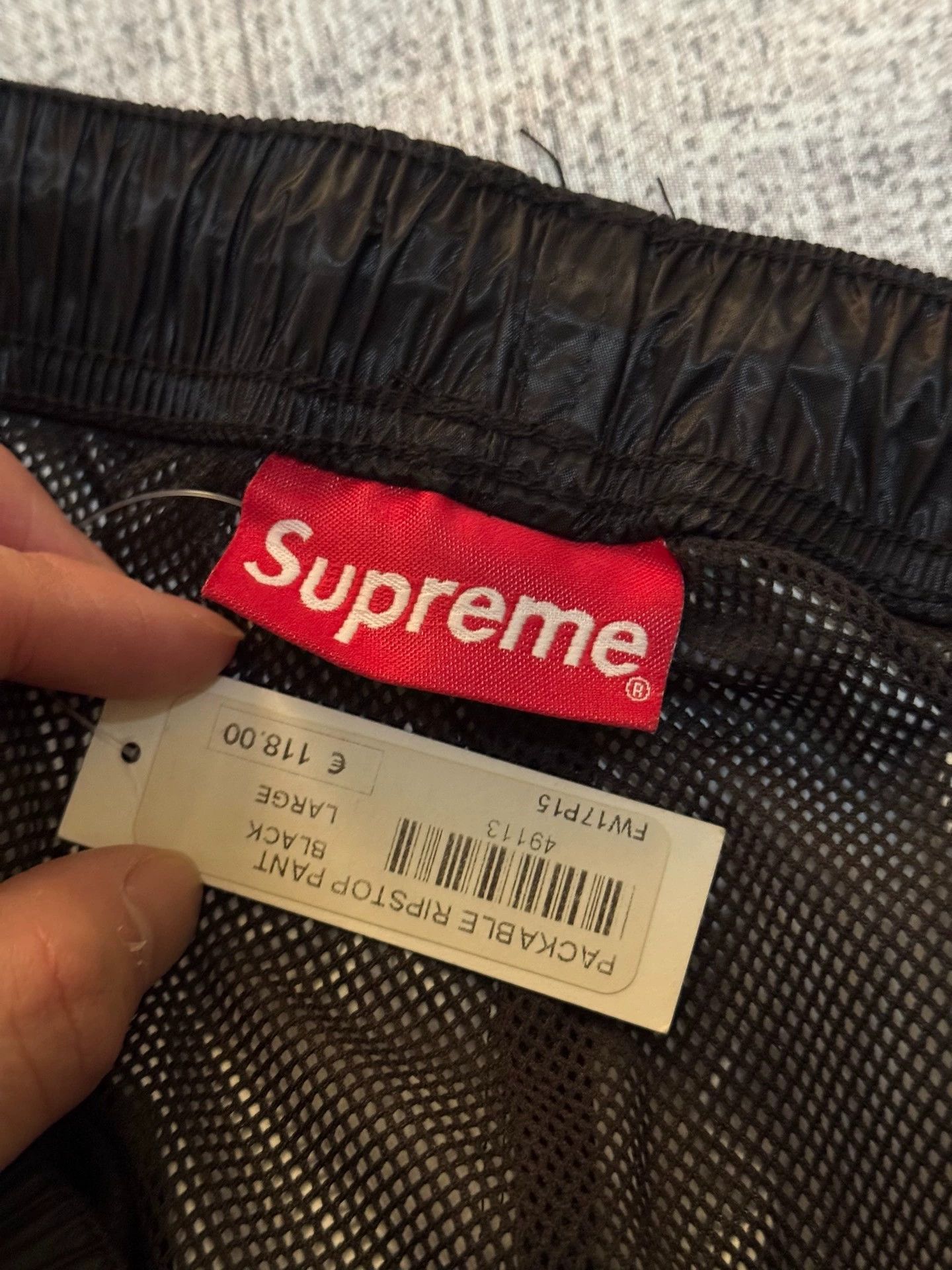 Supreme Supreme FW17 Packable Ripstop Pants New With Tags Size US 34 / EU 50 - 4 Thumbnail