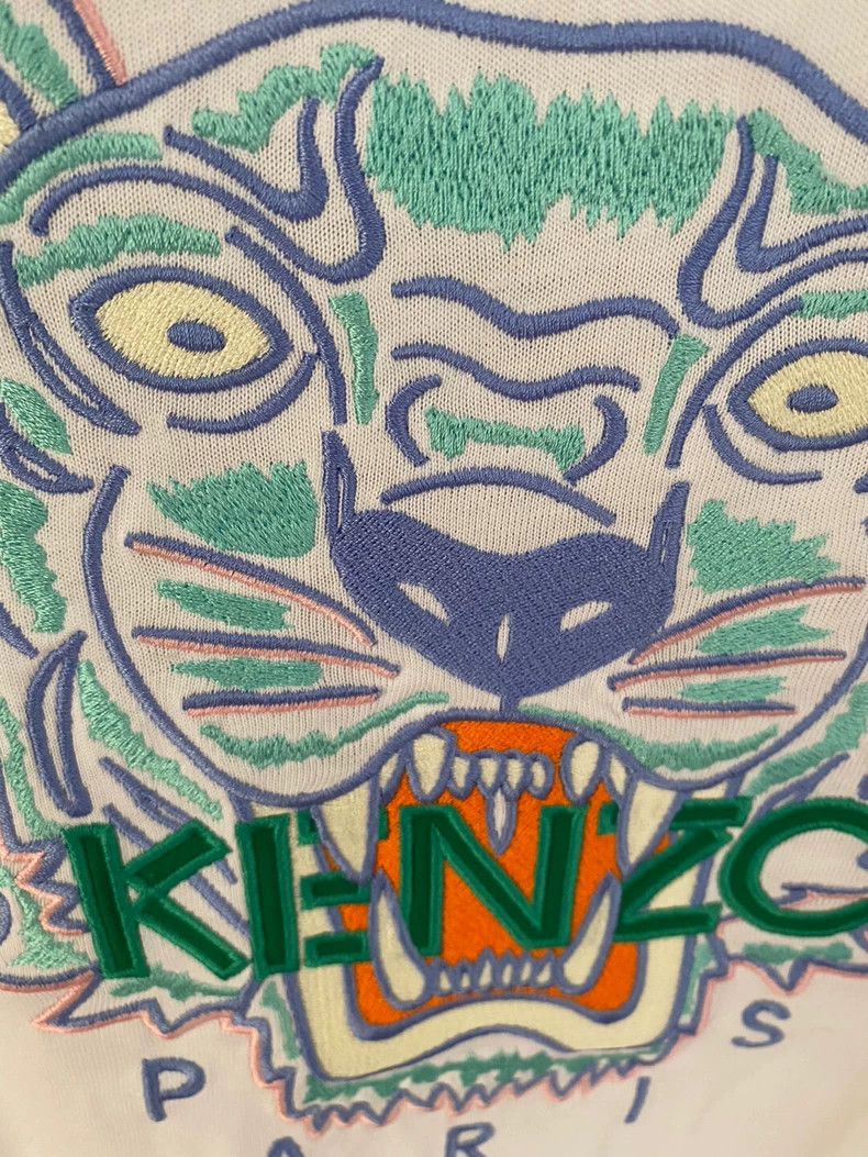 Kenzo KENZO Tiger embroidered long dress Size L / US 10 / IT 46 - 2 Thumbnail
