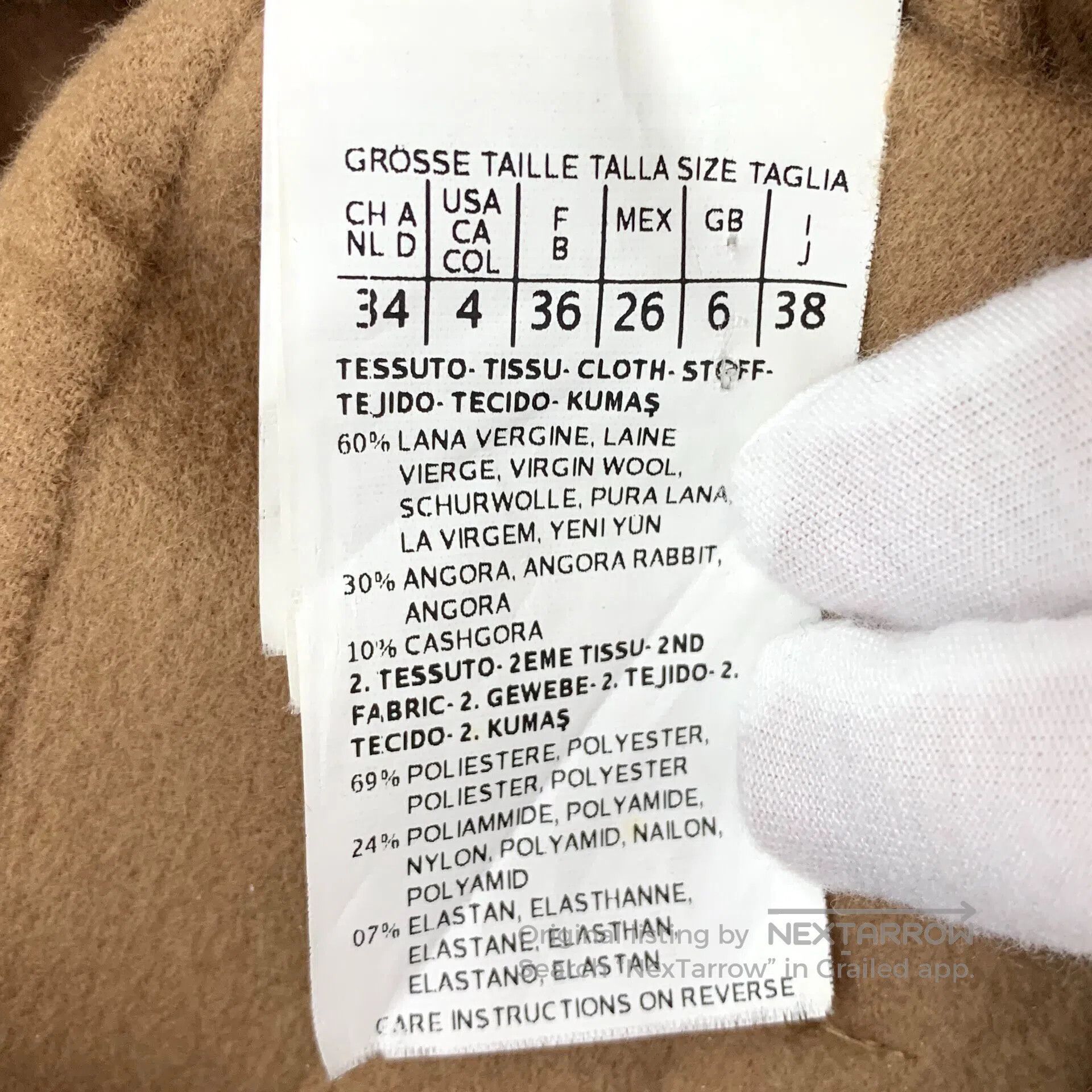 Max Mara Max Mara Brown Wool Hooded Belted Coat| Size XS / US 0-2 / IT 36-38 - 6 Thumbnail