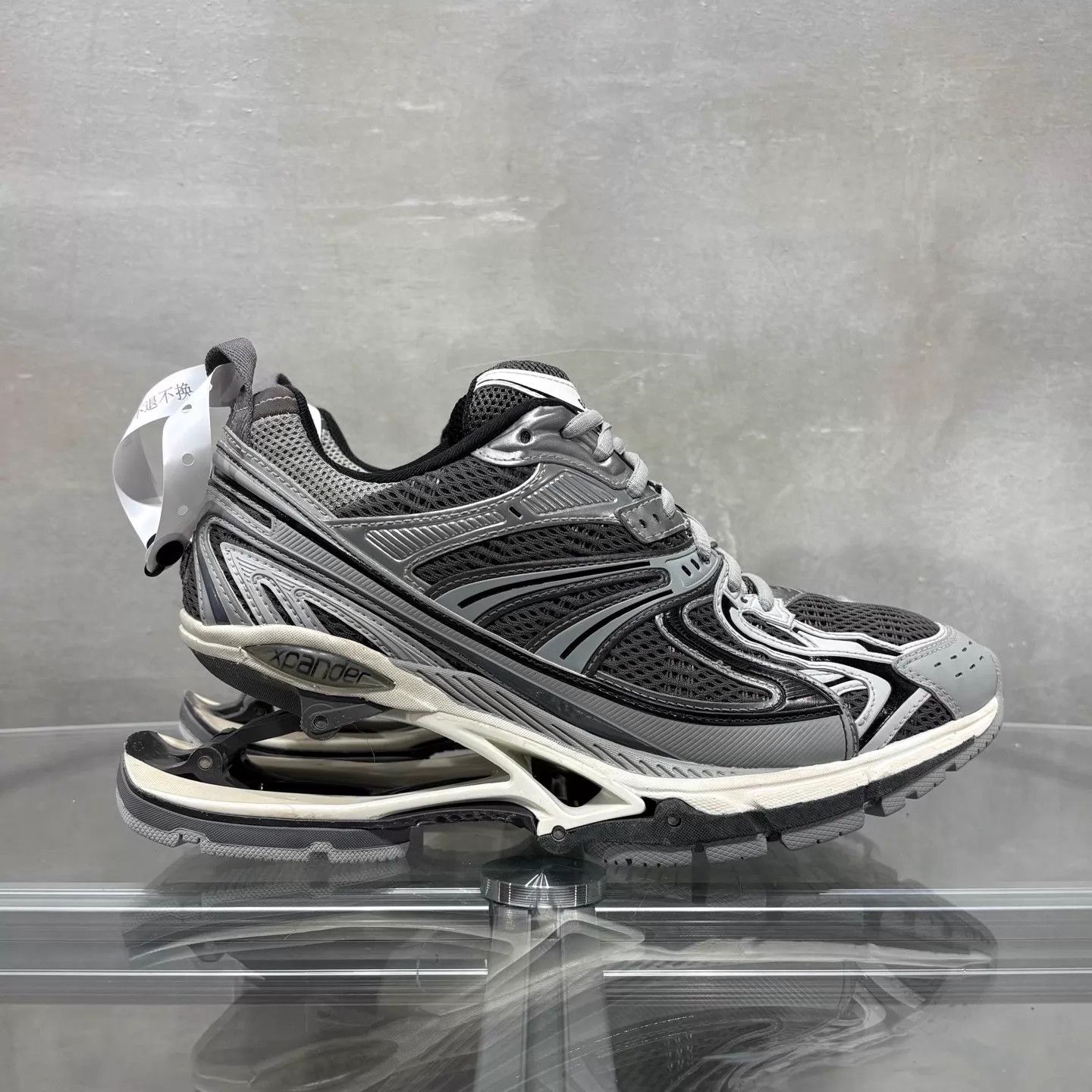 Balenciaga Balenciaga X-Pander Gray Sneaker 39 Size US 6 / EU 39 - 4 Thumbnail