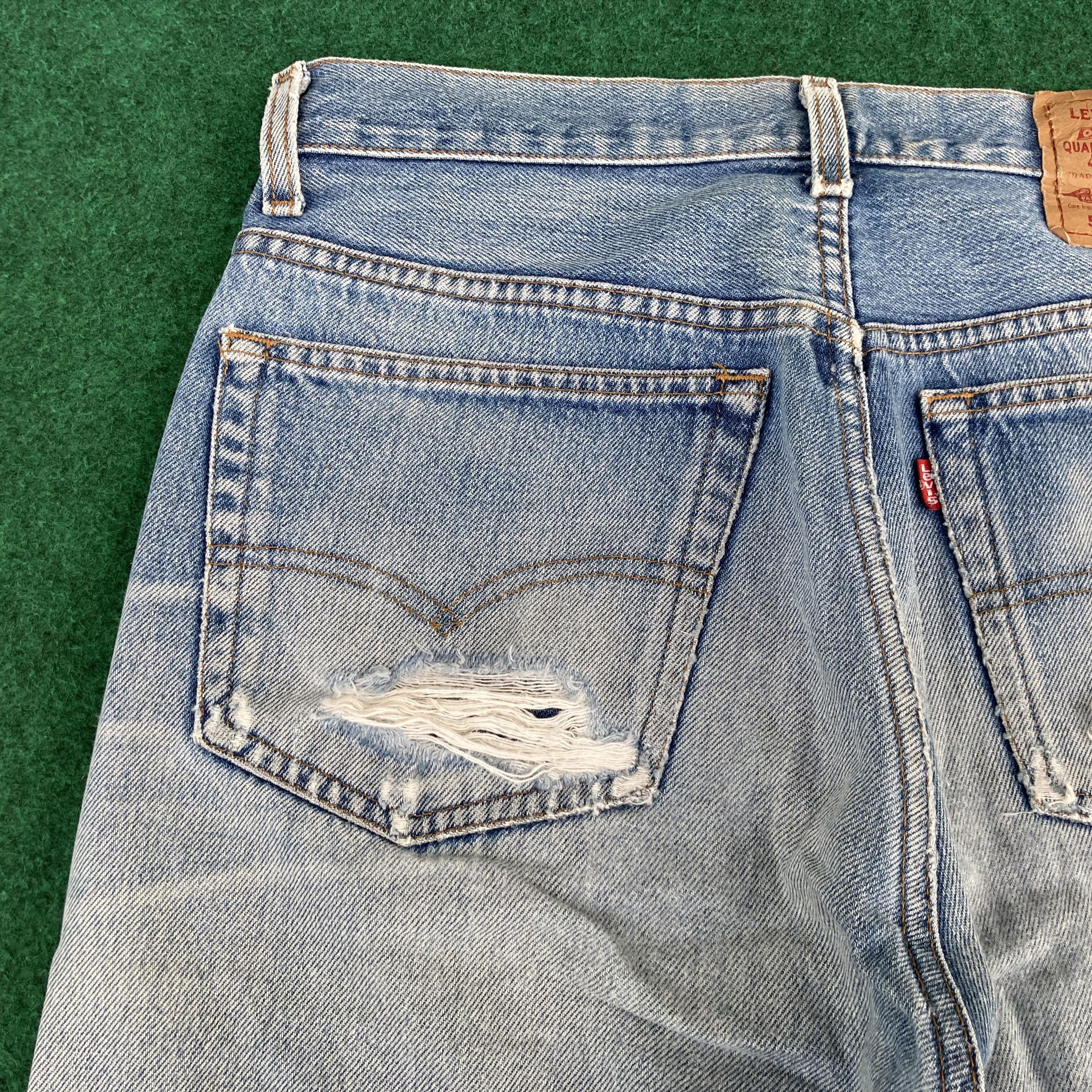 Levi's × Vintage Vintage Levis 501 Short Sz 30 Jorts Jeans Size US 30 / EU 46 - 12 Thumbnail