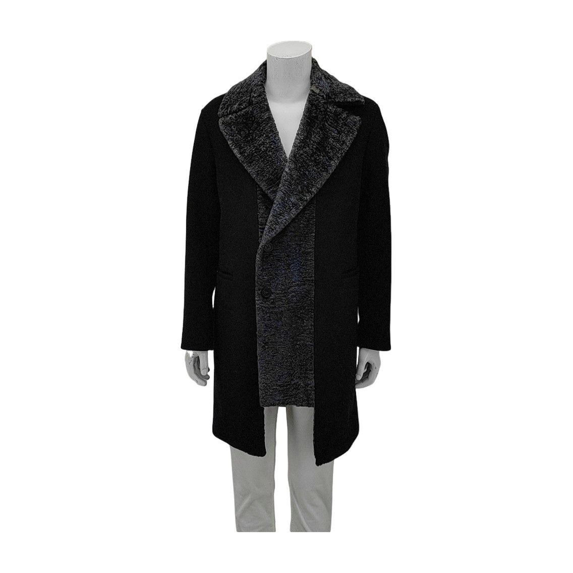 Emporio Armani Emporio Armani Wool Coat EU 52 Size US L / EU 52-54 / 3 - 1 Thumbnail