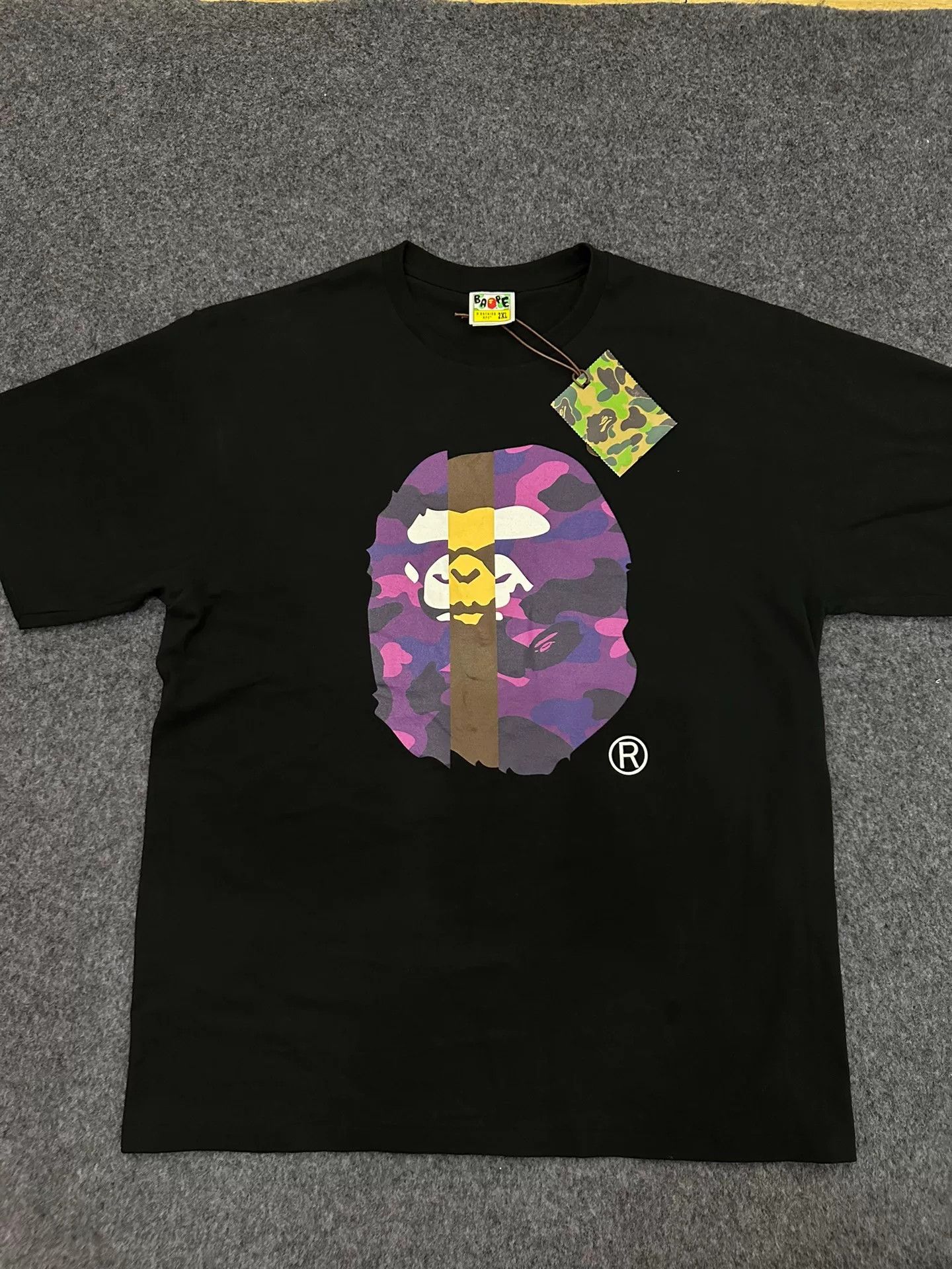Bape Bape T Multi Glow T-Shirt Casual Size US XXL / EU 58 / 5 - 1 Thumbnail