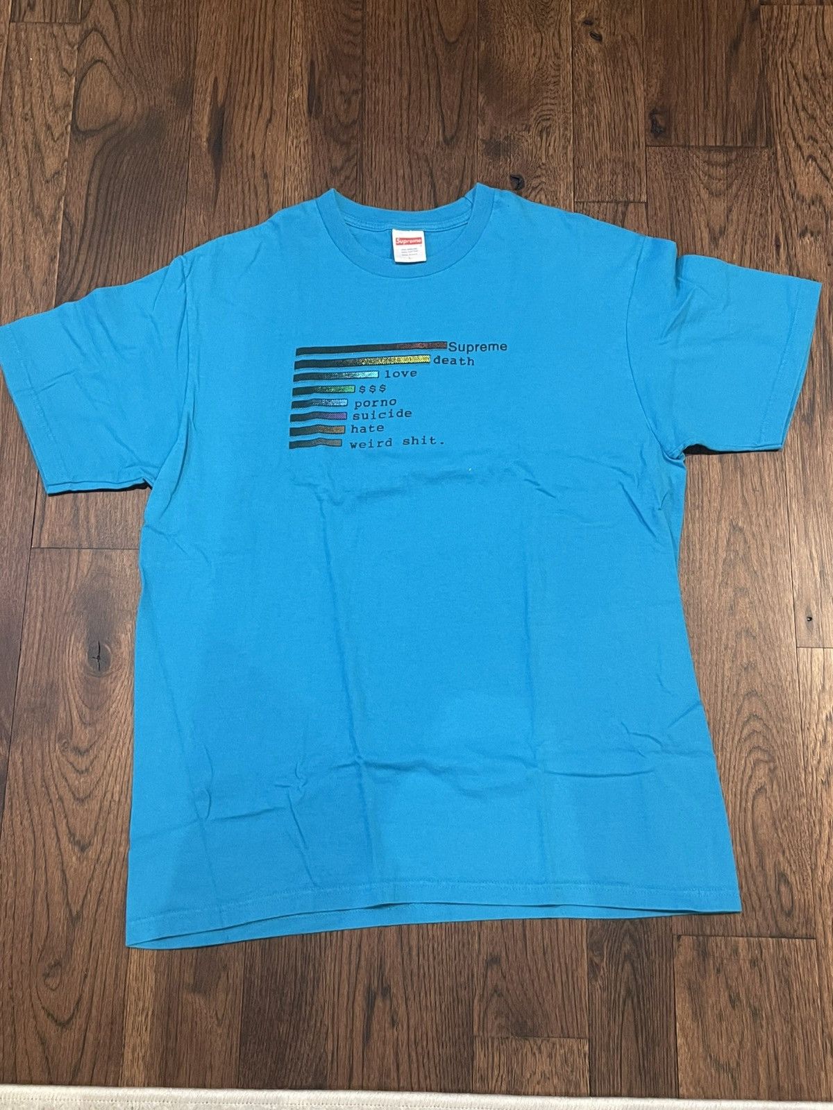 Supreme Supreme Love Death T Shirt Size US L / EU 52-54 / 3 - 1 Thumbnail