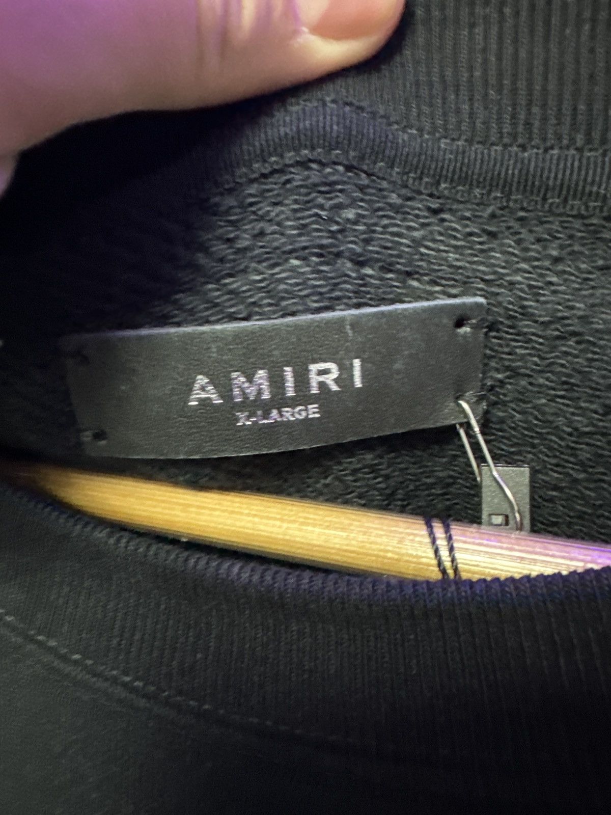 Amiri Amiri core logo crewneck Size US XL / EU 56 / 4 - 2 Thumbnail