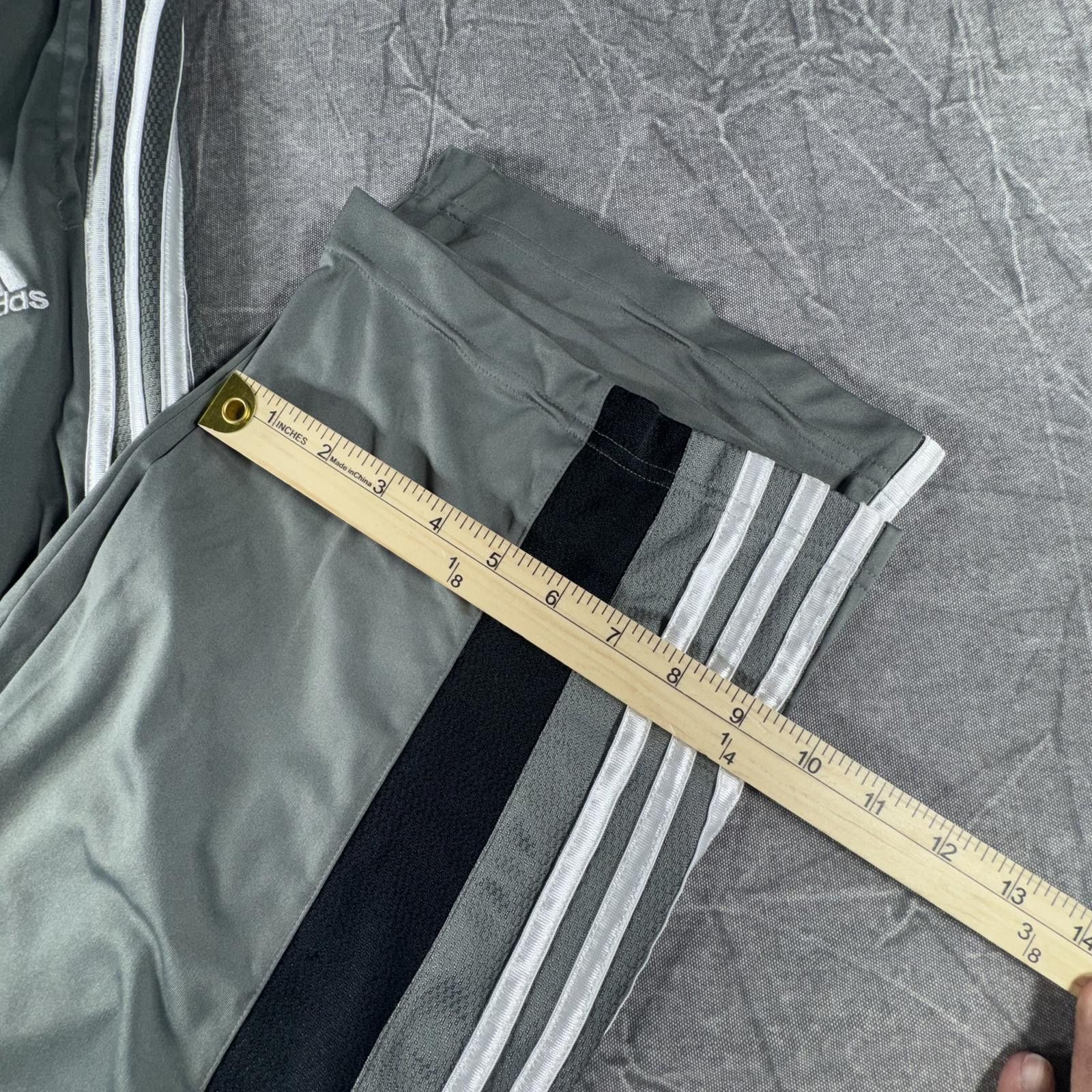 Adidas Adidas Pants Men's M Grey White Track Size US 32 / EU 48 - 2 Thumbnail