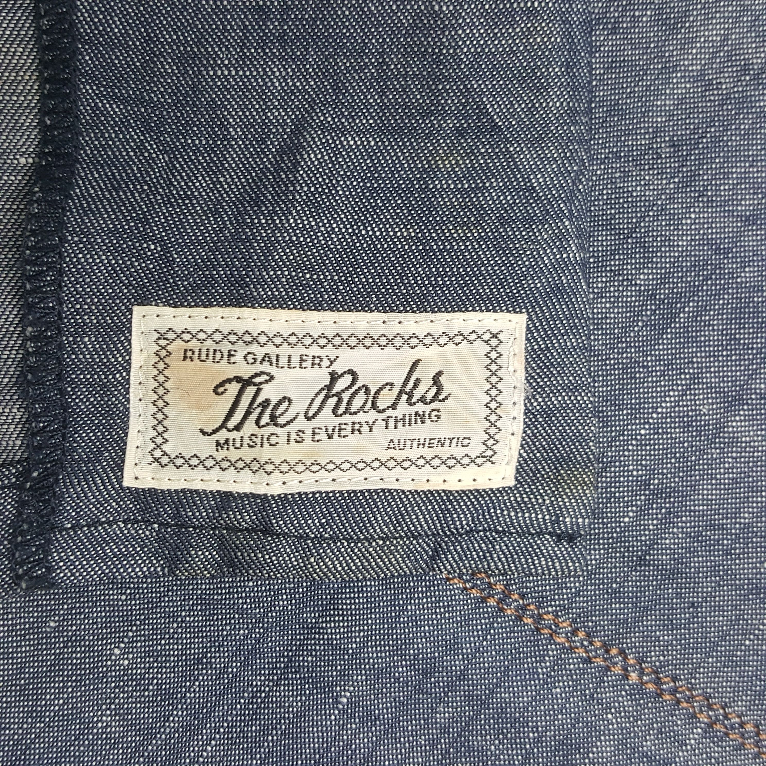 Japanese Brand × Vintage Vintage The Rocks Button Up Shirt Size US XS / EU 42 / 0 - 6 Thumbnail