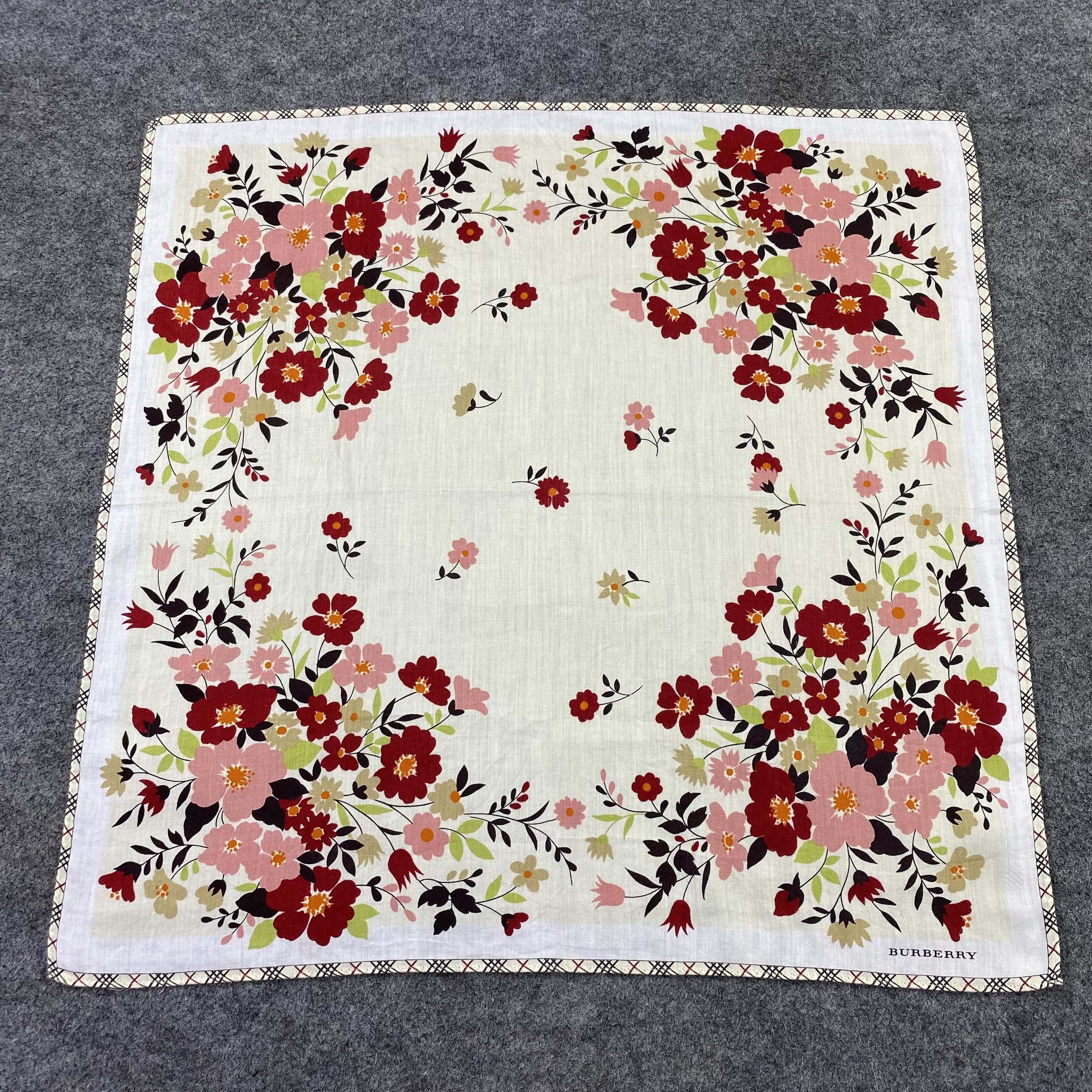 Burberry Burberry Handkerchief / Bandana / Neckerchief-B1184 Size ONE SIZE - 3 Thumbnail