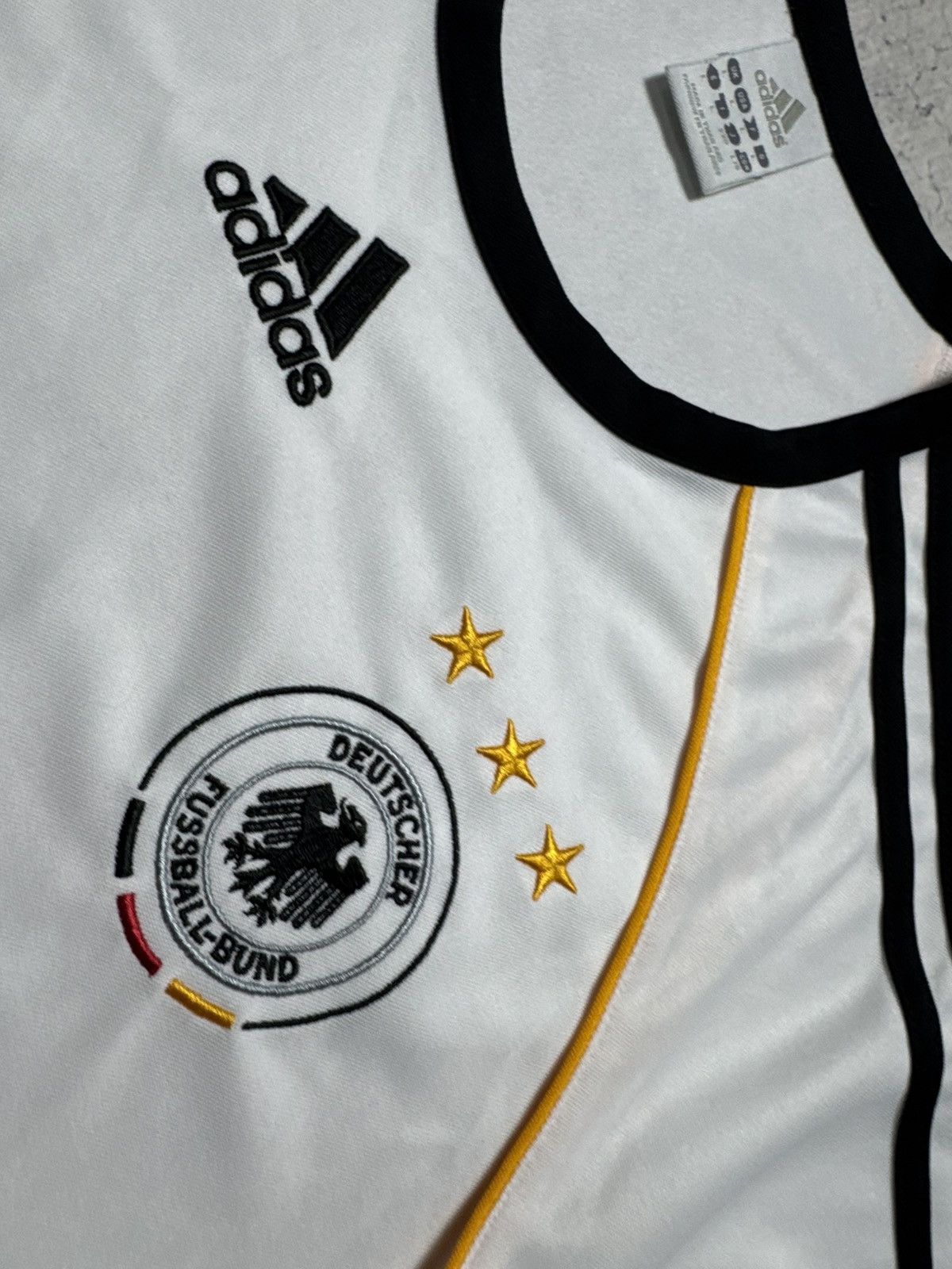 Adidas Adidas Germany National Team 2006/2007 Vintage Soccer Jersey Size US L / EU 52-54 / 3 - 5 Thumbnail