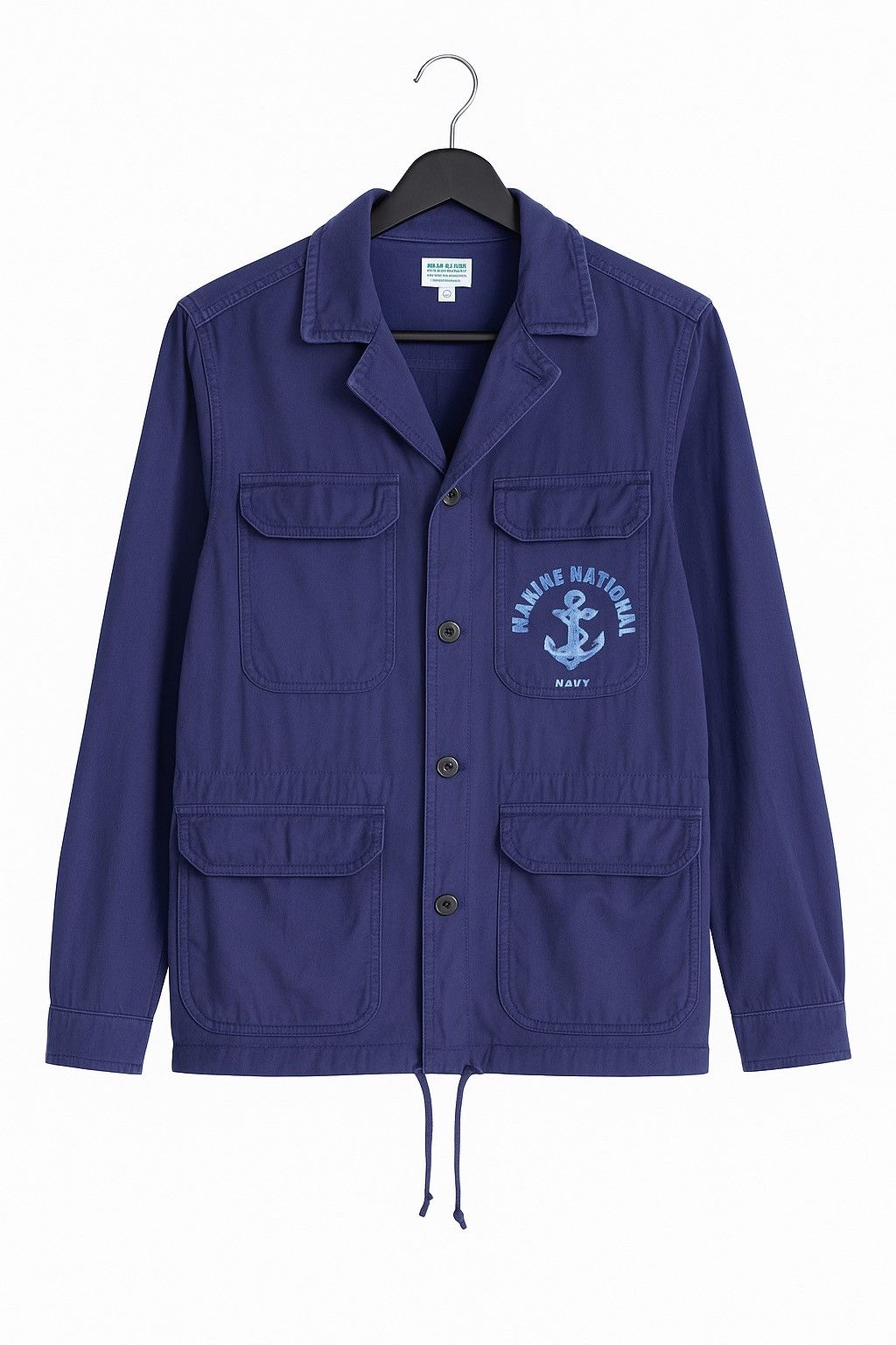Japanese Brand Vintage Denim & Dungaree Navy Blue Utility Jacket Sanforized Size US XS / EU 42 / 0 - 1 Thumbnail