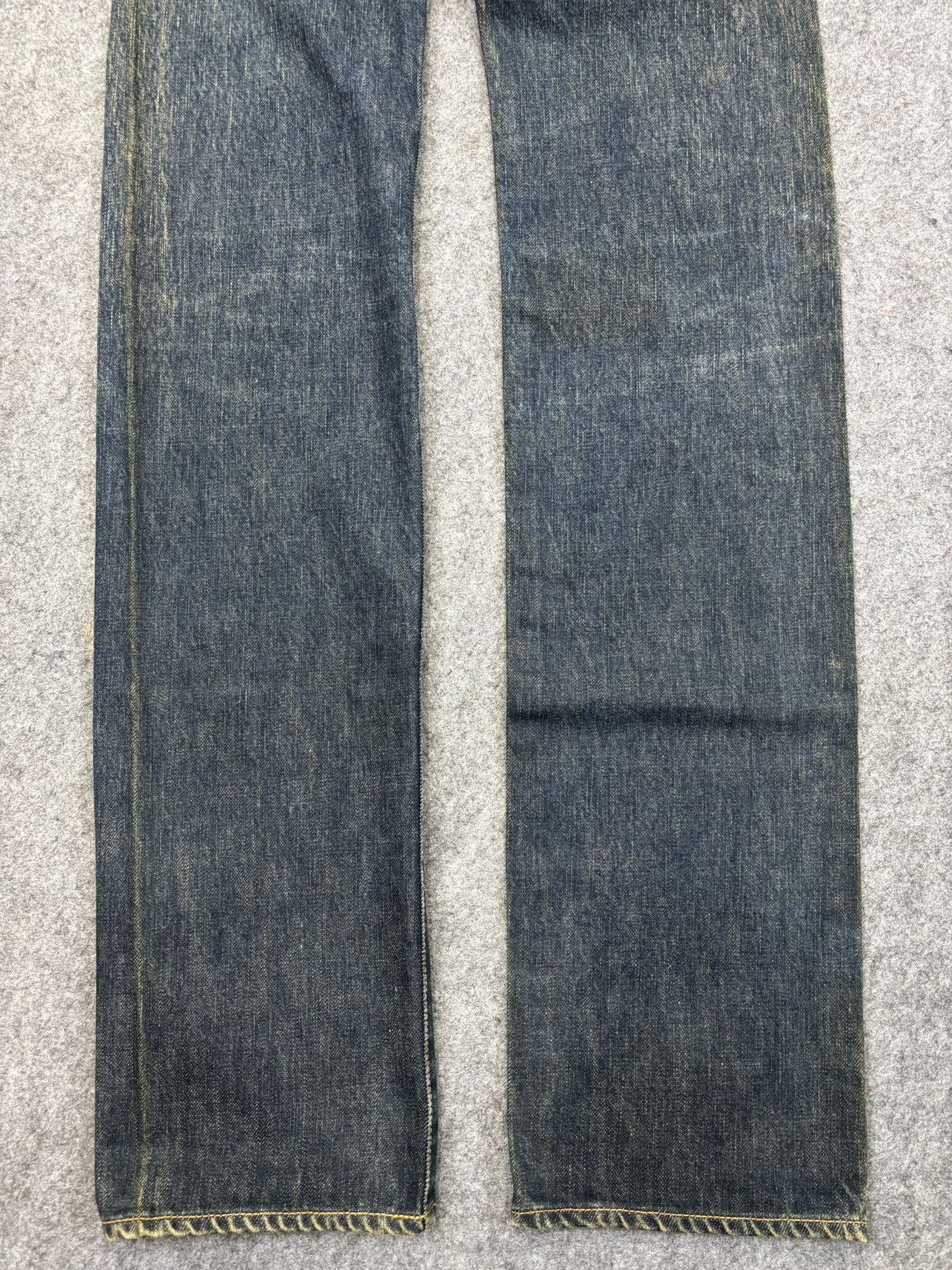 45rpm 💥W25 Insane 90s💥Mud Wash 45rpm Japan Sturdy Denim F879 Size US 26 / EU 42 - 9 Thumbnail