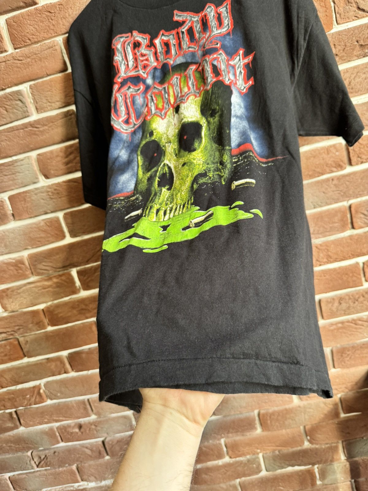Band Tees Rare Vintage 90s Body Count debut album Brain Damage t shirt Size US XL / EU 56 / 4 - 5 Thumbnail