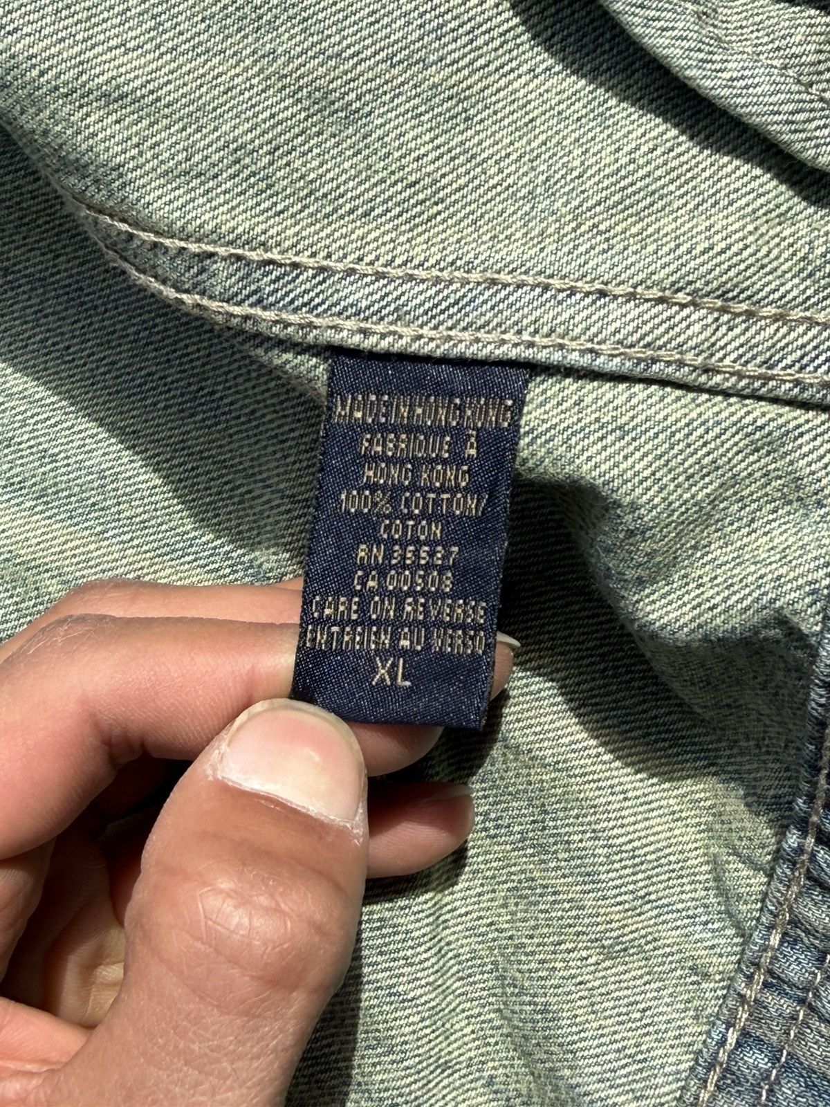 Marithe + Francois Girbaud 90s Marithe Francois Girbaud Rainbow Striped Denim Jacket Size US XL / EU 56 / 4 - 8 Thumbnail