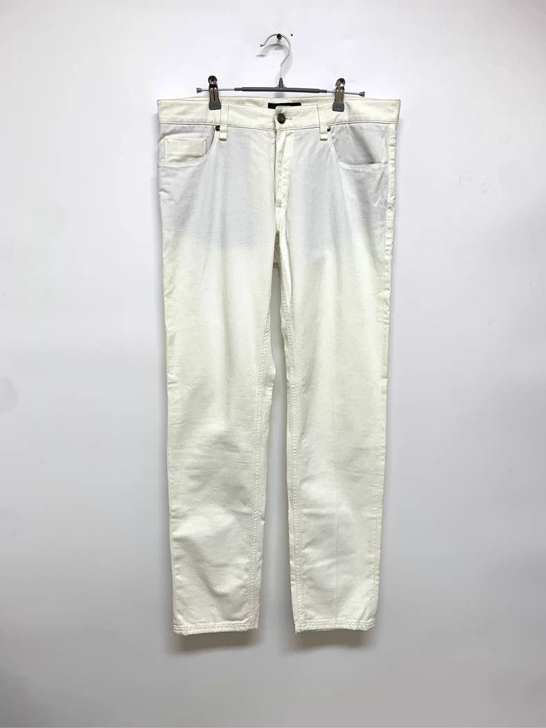 Fendi Fendi White Long Pants Size 34 Size US 34 / EU 50 - 1 Thumbnail