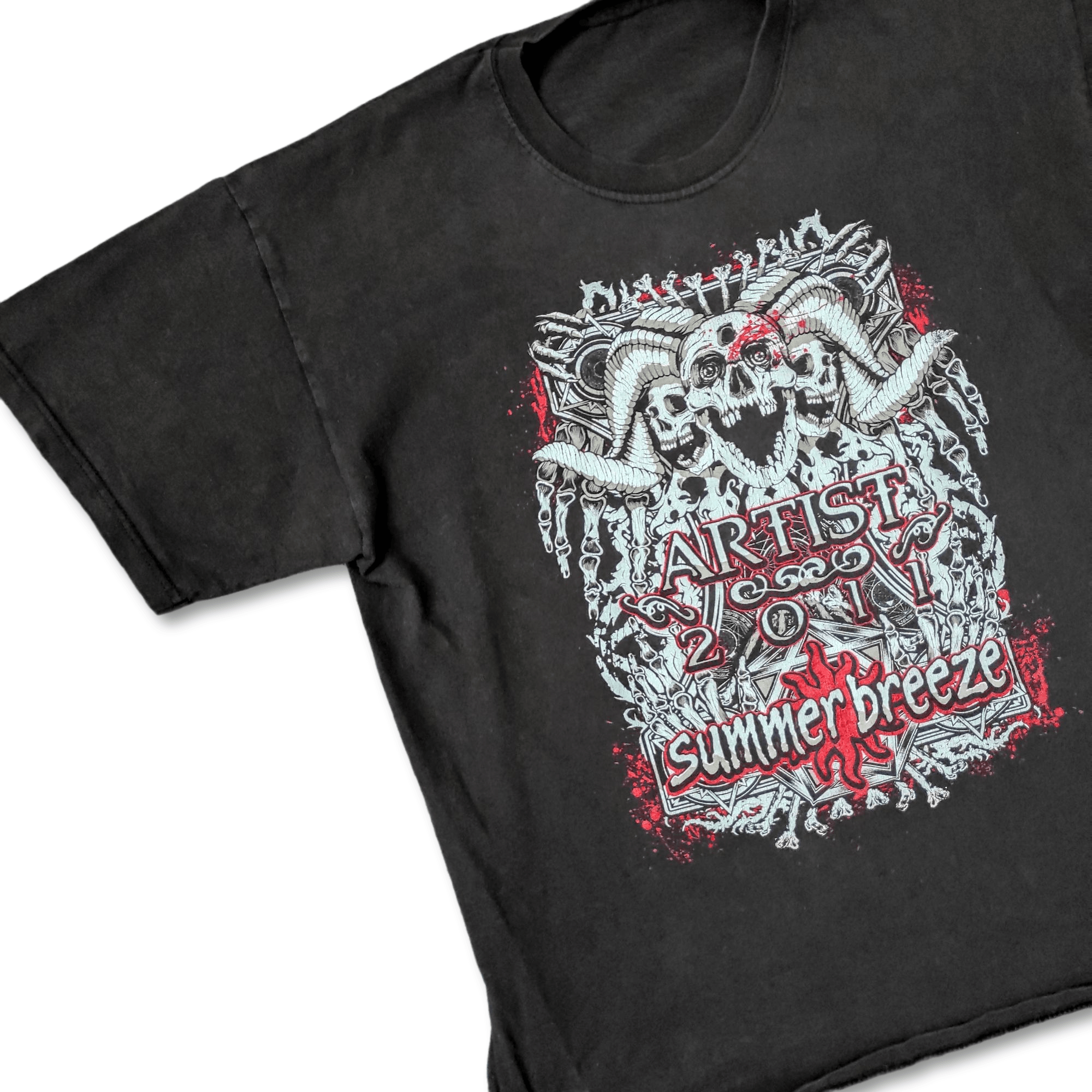 Band Tees Summer Breeze 2011 17-20 August Artist T-Shirt Heavy Metal Size US L / EU 52-54 / 3 - 3 Thumbnail