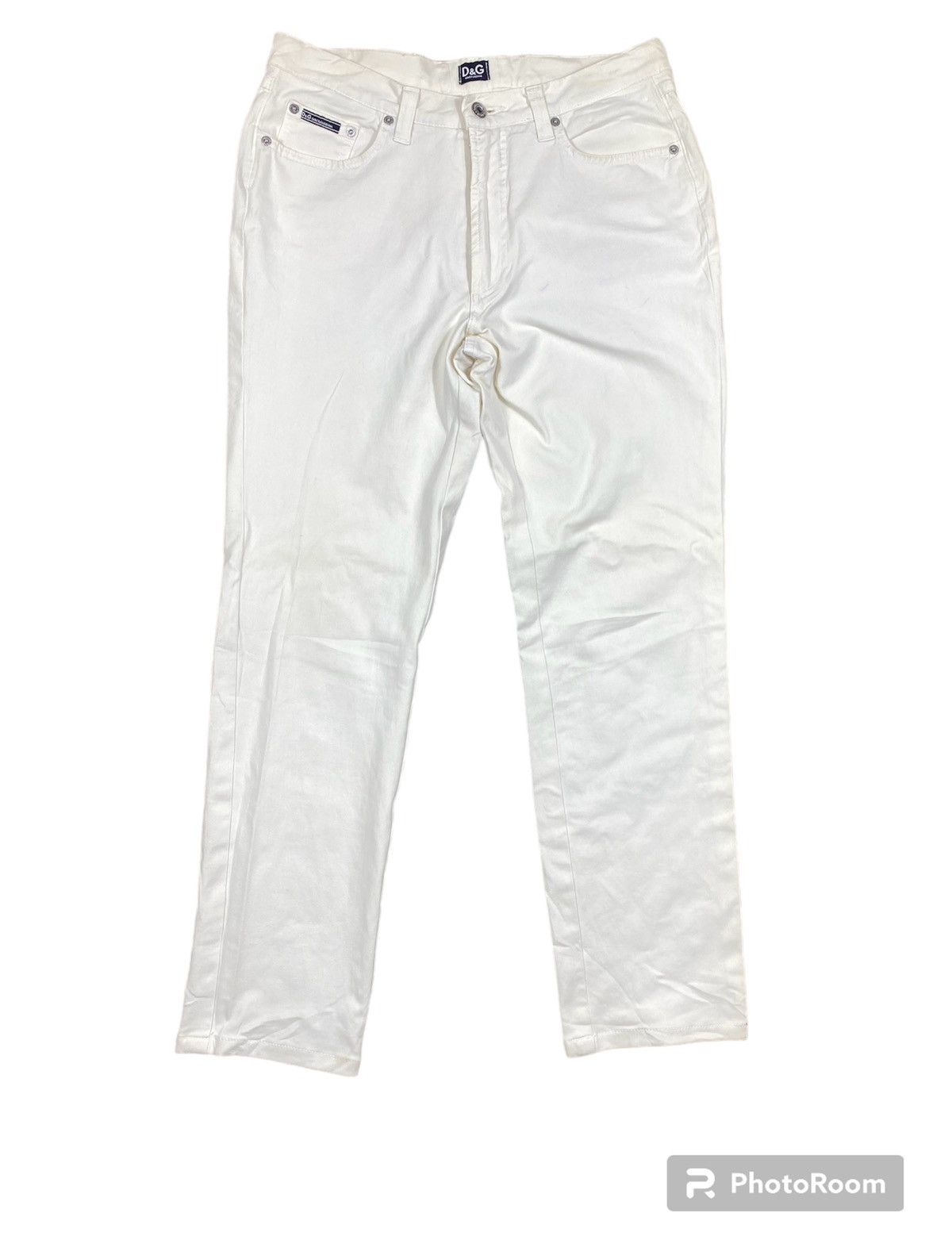 Dolce & Gabbana Dolce & Gabbana white pants Size US 31 - 1 Thumbnail