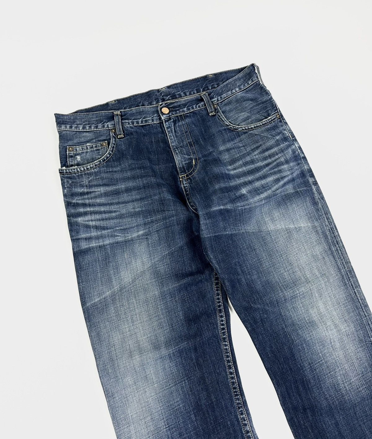 Carhartt Vintage Carhartt Jeans Y2k Blue Denim Pants Size L Size US 34 / EU 50 - 8 Thumbnail