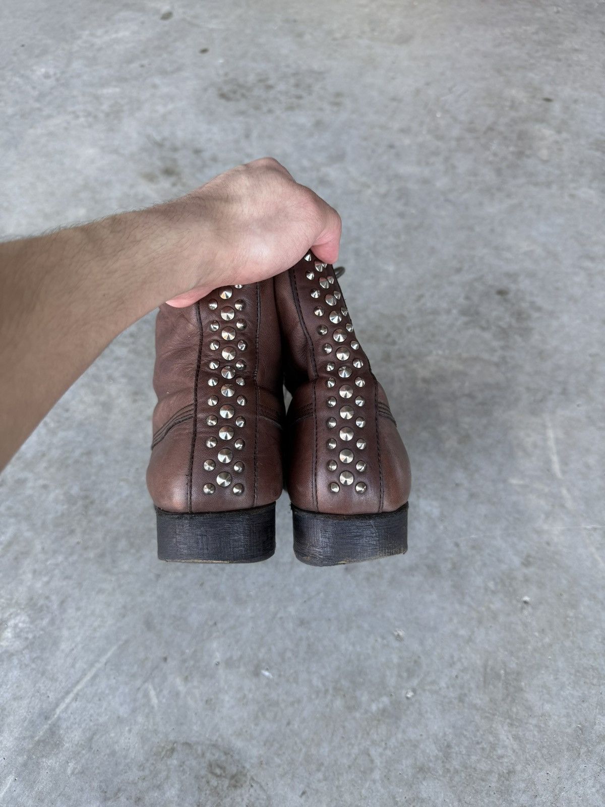 Undercover Undercover SS11 Studded Zipper Combat Boots / SS06 “T” Size US 7 / EU 40 - 7 Thumbnail