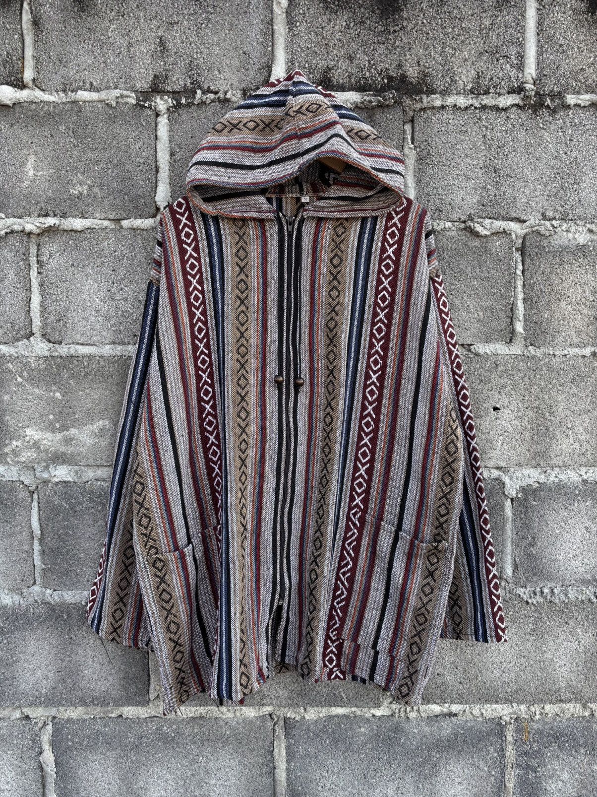If Six Was Nine Woven Knit Wear Hoodie Zip Jacket Coat Size US XL / EU 56 / 4 - 1 Thumbnail