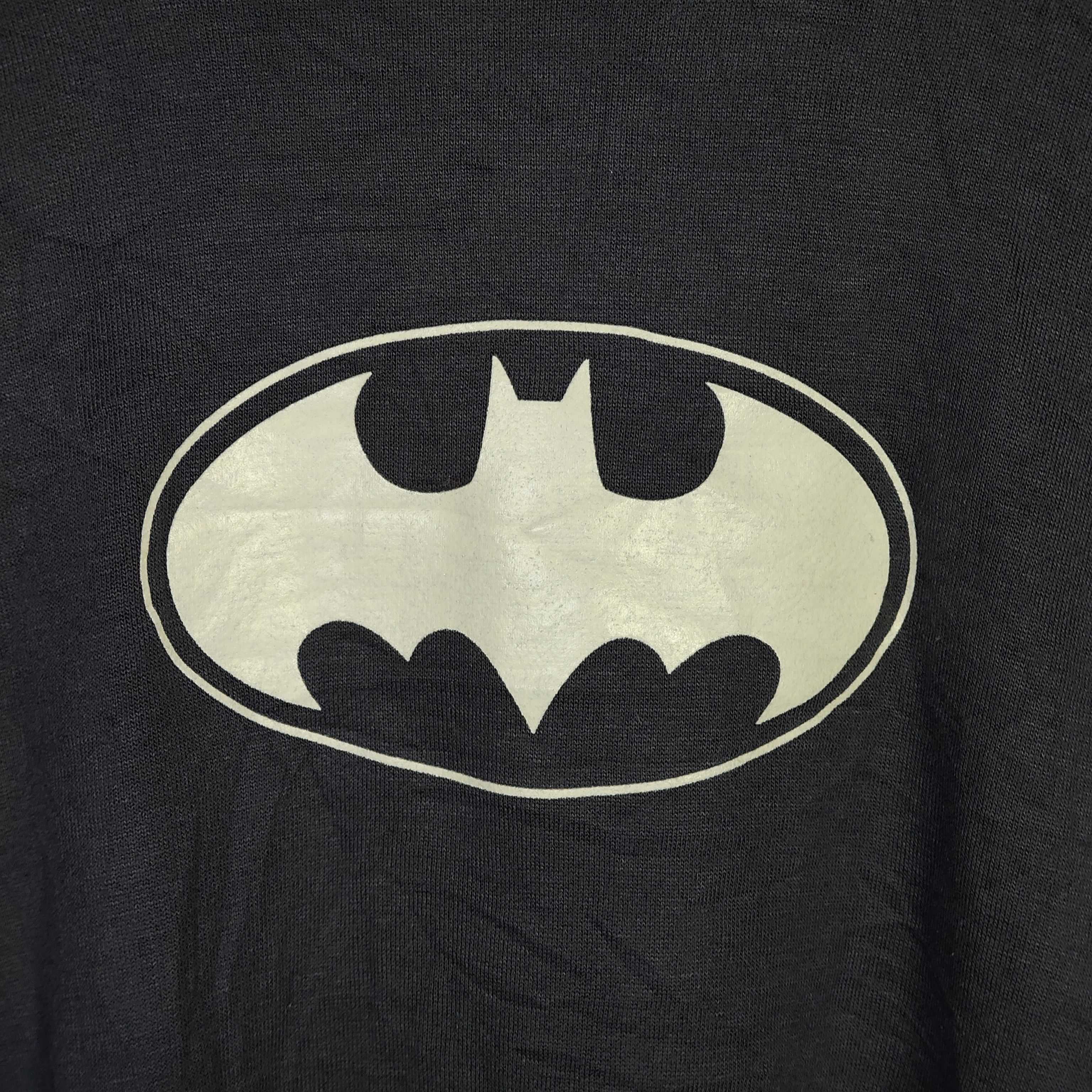 DC Comics Vintage Y2K BATMAN Backhit Logo Sweatshirt Size US M / EU 48-50 / 2 - 2 Thumbnail