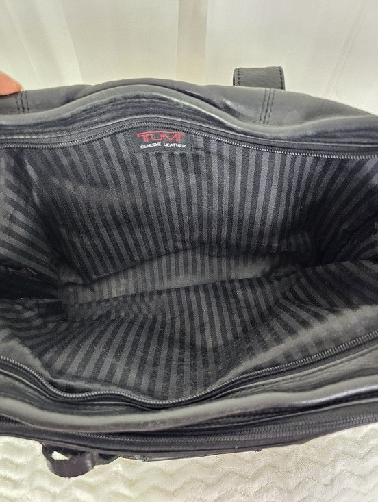 Tumi Tumi Alpha 907D3 Slim Portfolio Briefcase Black Napa Leather Size ONE SIZE - 9 Thumbnail