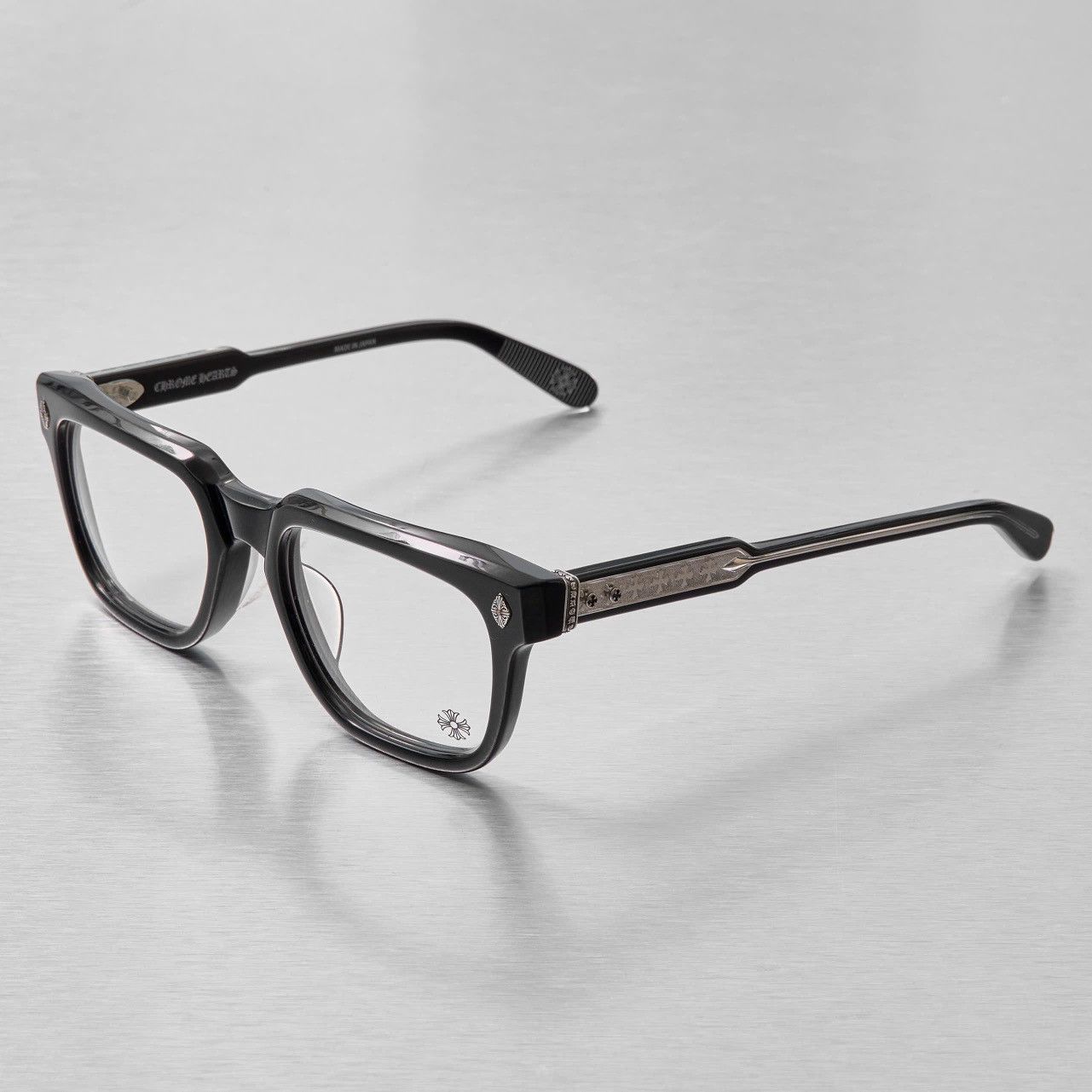 Chrome Hearts CHROME HEARTS AMBIDIXTROUS BLACK GLASSES Size ONE SIZE - 2 Thumbnail