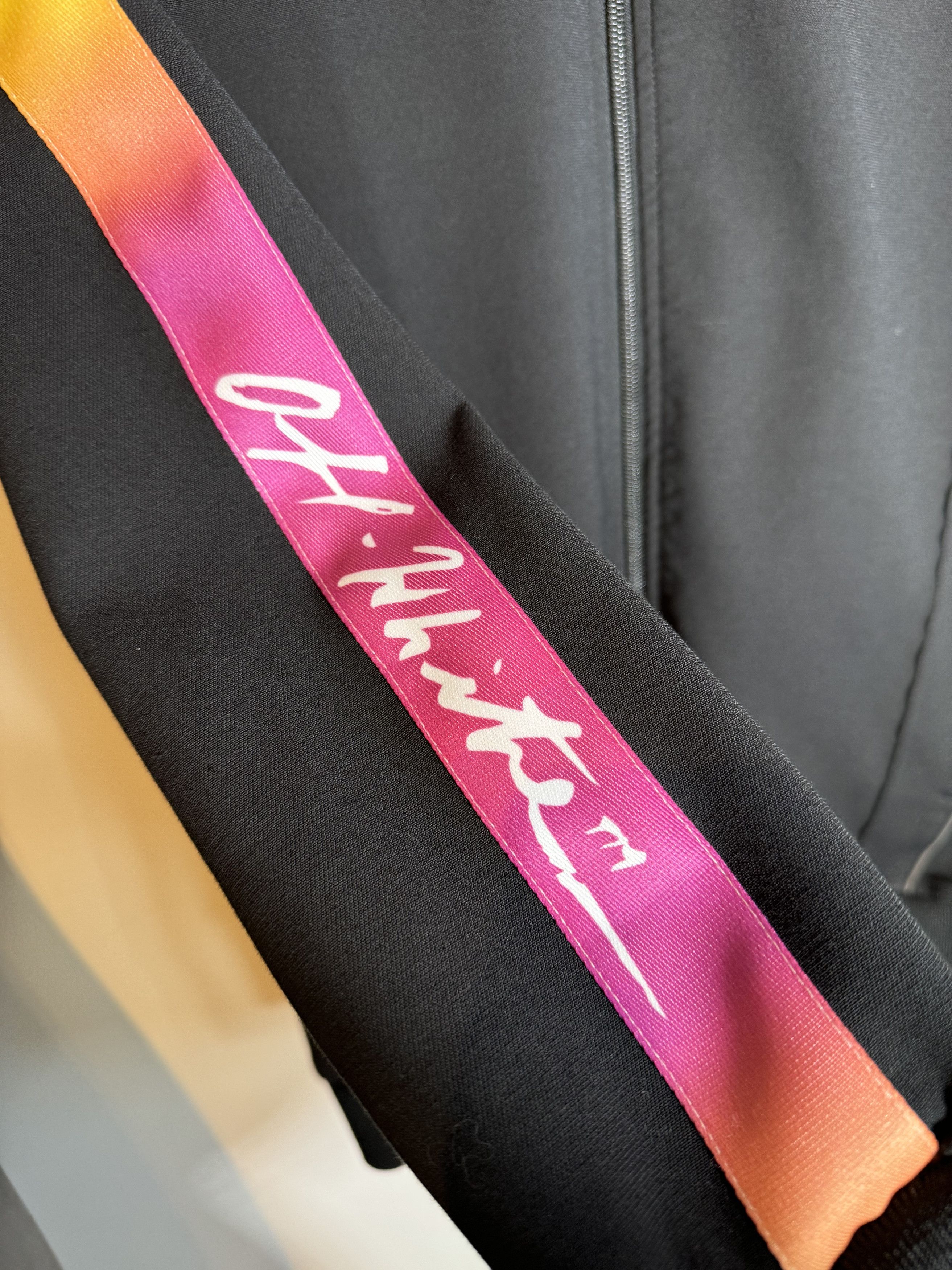 Off-White Off-White Neon Logo Sweat Track Jacket Size XS Size US XS / EU 42 / 0 - 3 Thumbnail