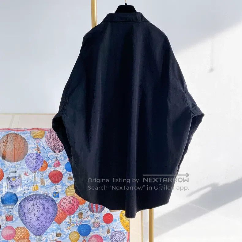 Balenciaga Balenciaga Black Windbreaker Size US S / EU 44-46 / 1 - 2 Thumbnail