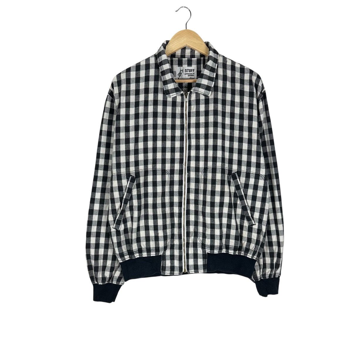 Edwin VINTAGE EDWIN CHECKERED HERRINGTON JACKET Size US L / EU 52-54 / 3 - 2 Thumbnail