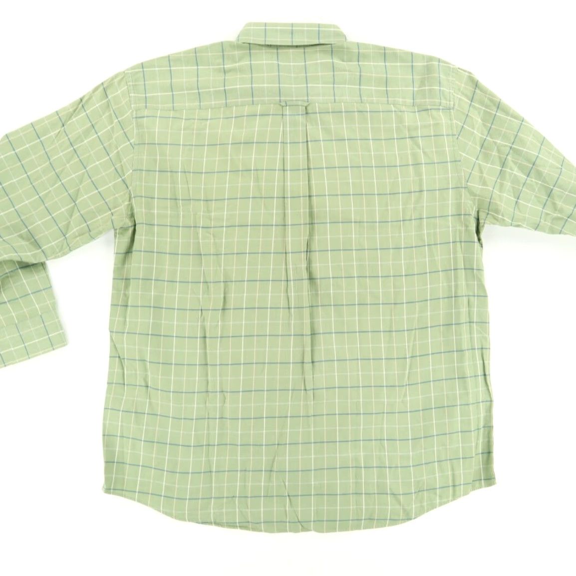 Orvis Orvis Shirt Striped Long Sleeve Button Down Green Men XL Brushed Cotton Relaxed 25in Pit to Pit 33in Length Size US XL / EU 56 / 4 - 4 Thumbnail