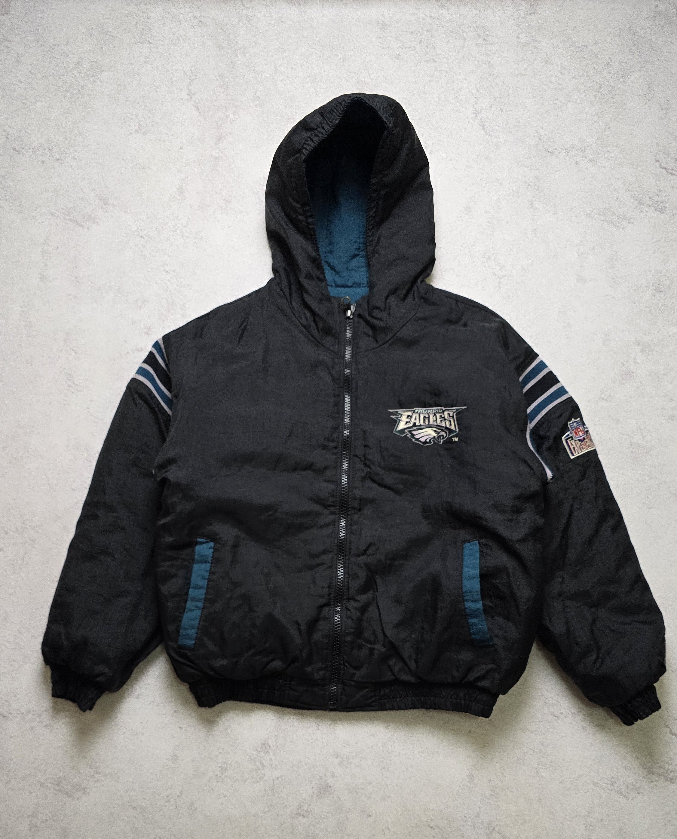 Pro Player VTG NFL Philadelphia Eagles Reversible Hooded Jacket Size US S / EU 44-46 / 1 - 2 Thumbnail