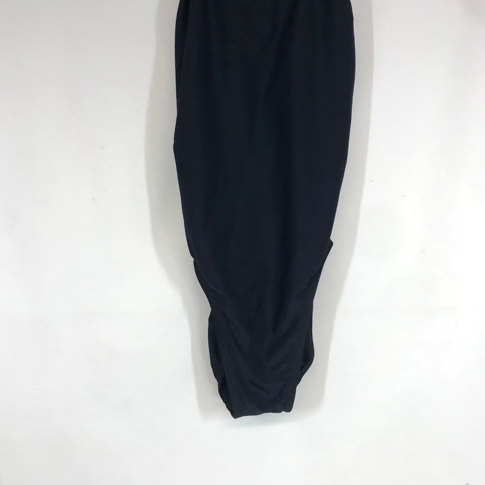 Nike Nike Womens Black Racerback One-Piece Swimsuit High Cut Training Size 32 / 6 Size ONE SIZE - 3 Thumbnail
