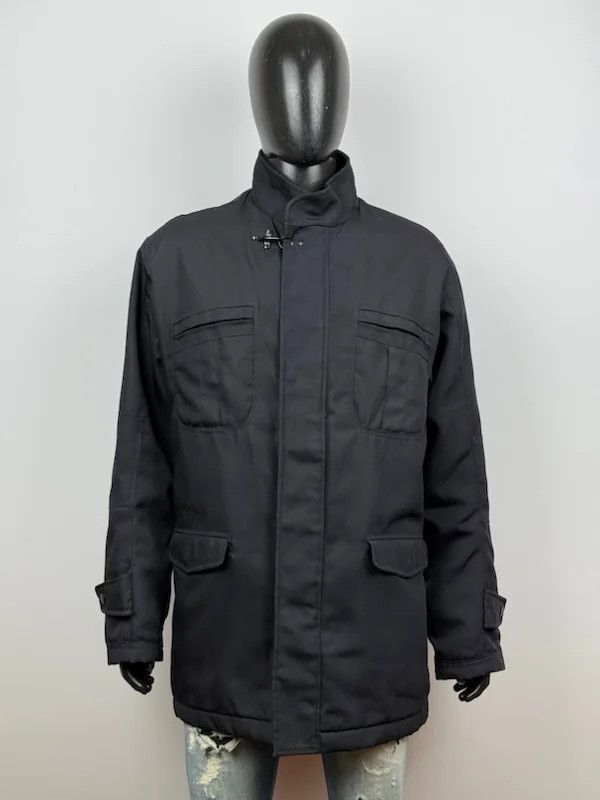 Fay Fay Man Padded Giubbotto Blu Parka Uomo XXL Size US XXL / EU 58 / 5 - 1 Thumbnail