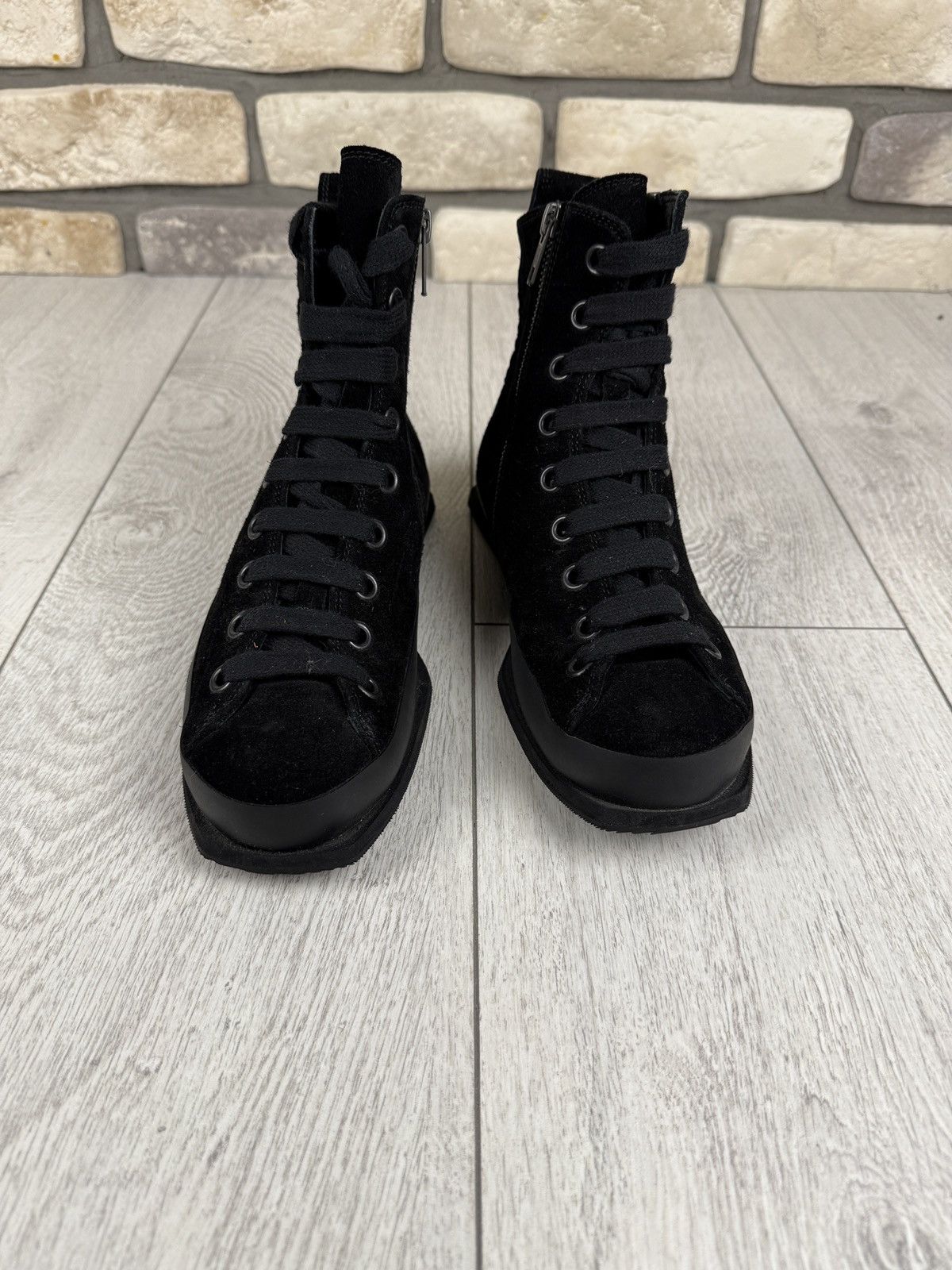 Ann Demeulemeester × Designer Very rare Ann Demeulemeester hi-top shoes boots sneakers Size US 5 / IT 35 - 8 Thumbnail