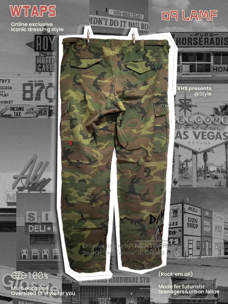 Wtaps Wtaps size XL Camouflage Military Pants Size US 42 / EU 58 - 3 Thumbnail