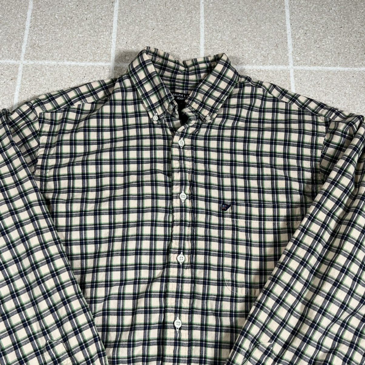 Polo Ralph Lauren Ralph Lauren Jeans Co Shirt Check Plaid Flannel Long Sleeve Size US M / EU 48-50 / 2 - 2 Thumbnail