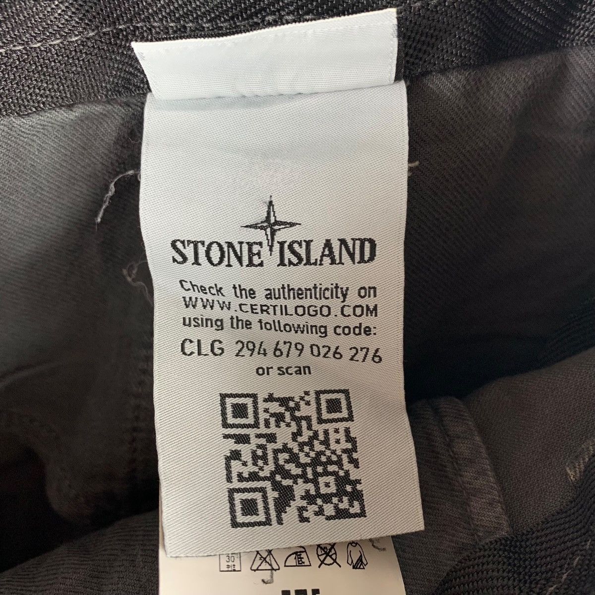 Stone Island STONE ISLAND Grey cotton pants Size US 37 - 17 Thumbnail
