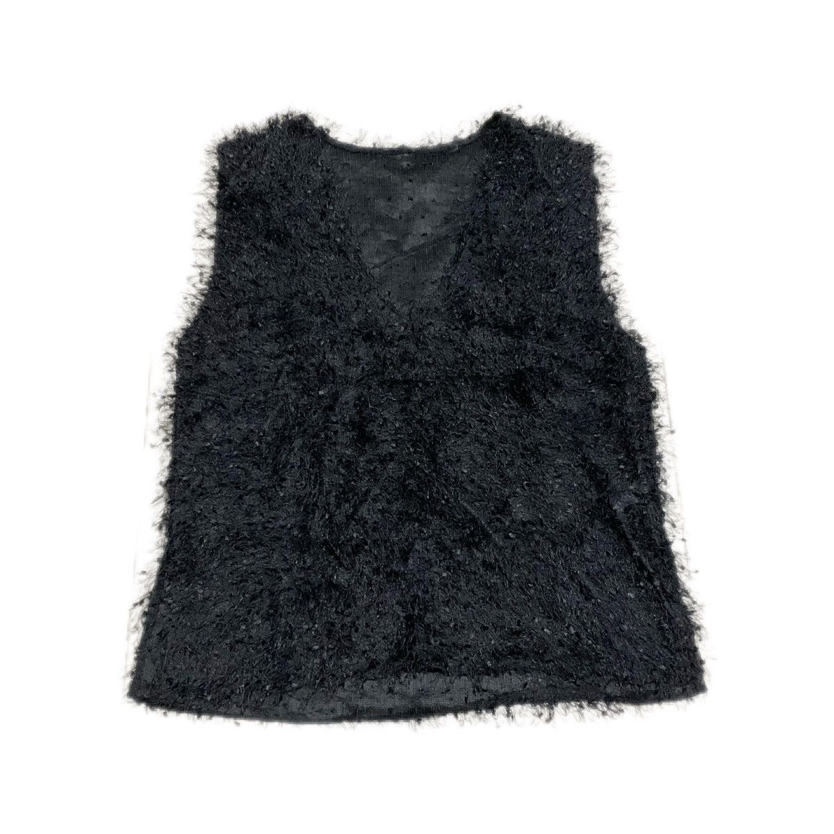 14th Addiction × If Six Was Nine × Yasuyuki Ishii 🔥Sick Y2K Japanese Brand Fur Sleeveless LGB Ifsixwasnine Size US L / EU 52-54 / 3 - 2 Thumbnail