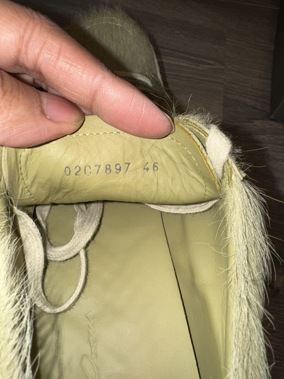 Rick Owens Jumbo Laced Padded Ramones in Acid