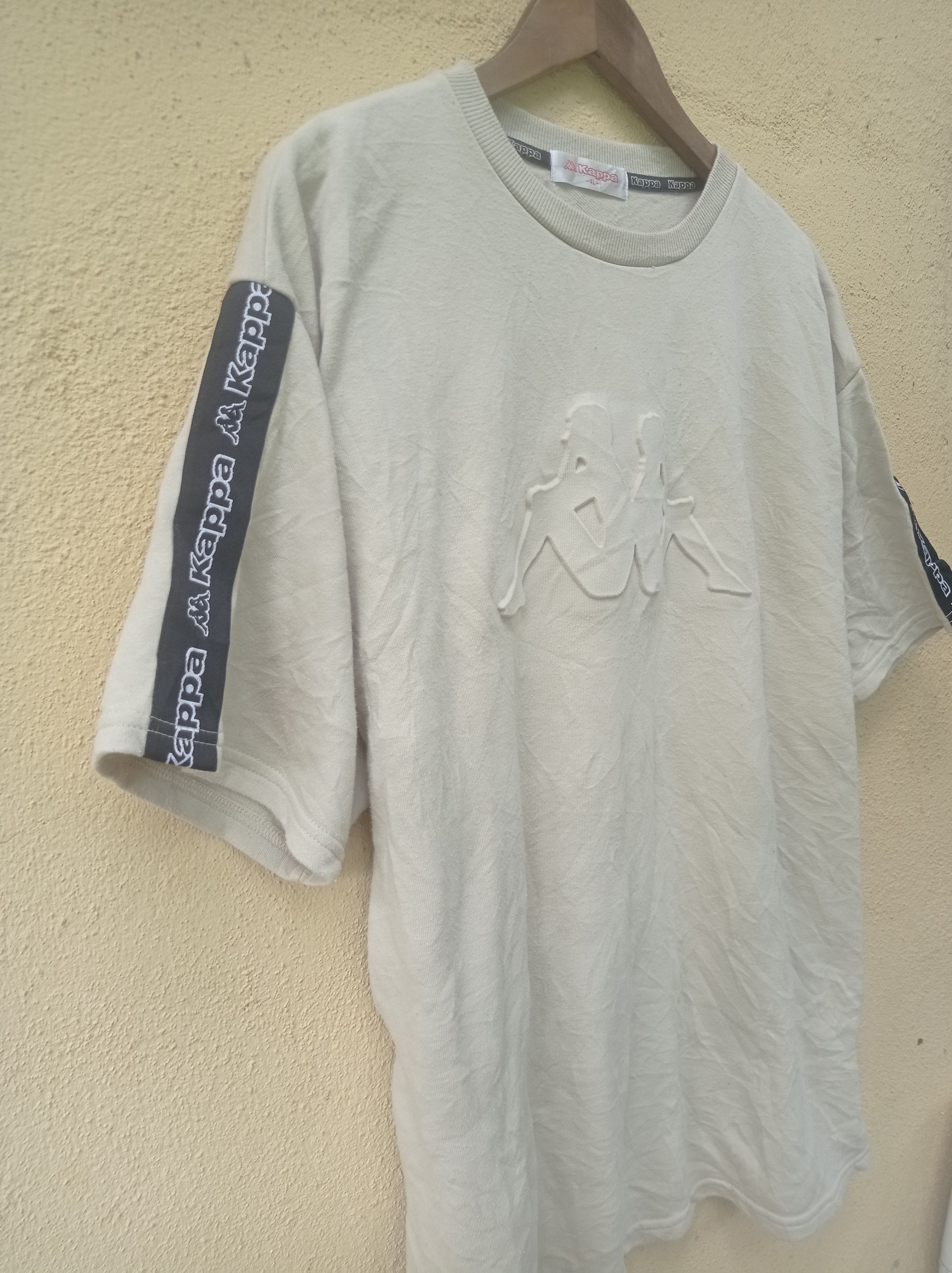 Kappa Kappa side tape t shirt #BA41 Size US XL / EU 56 / 4 - 3 Thumbnail