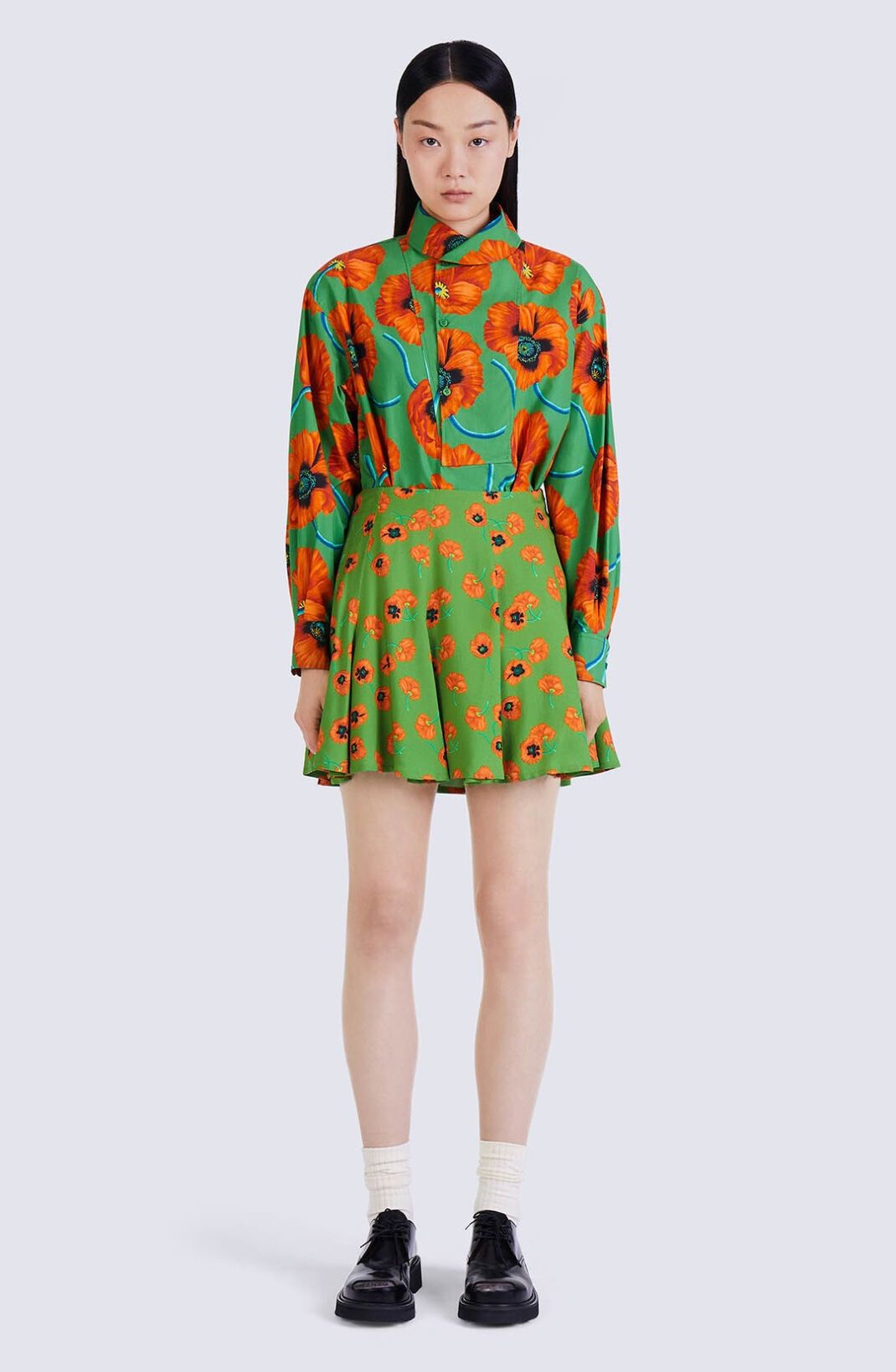 Kenzo o1y1025 Mini Skirt in Multicolor Size 27" / US 4 / IT 40 - 3 Thumbnail