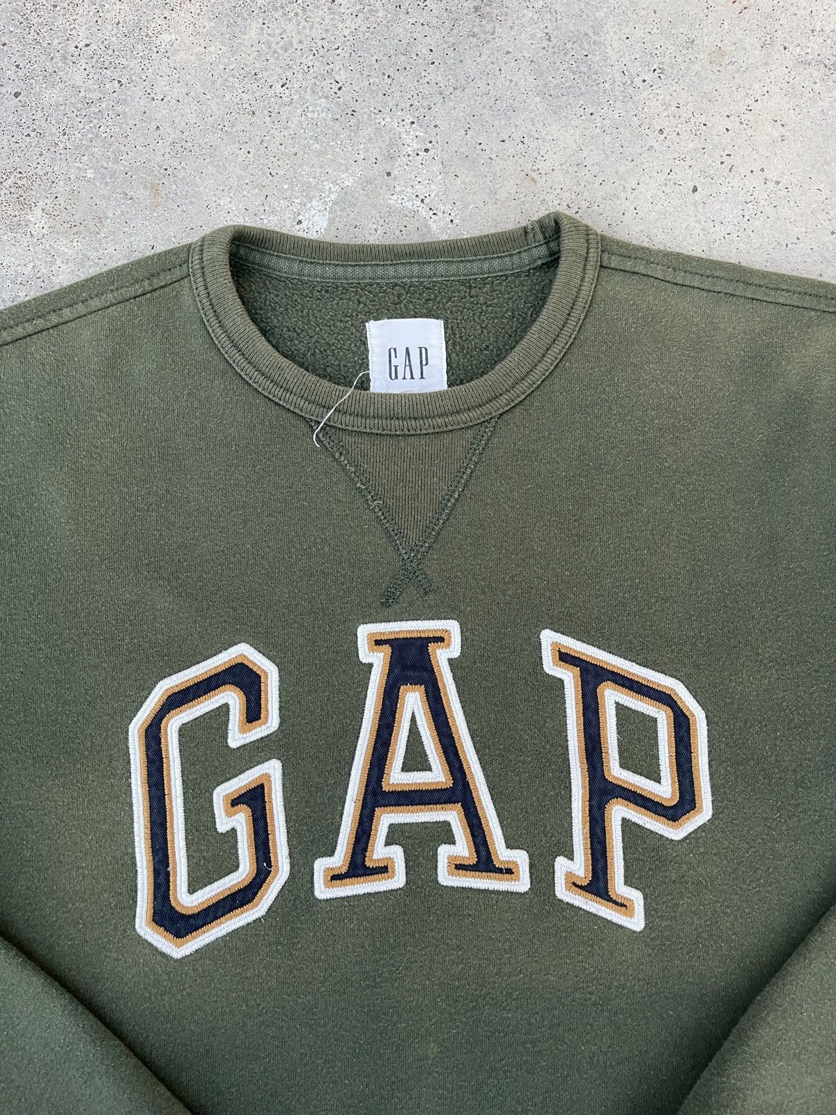 Gap × Vintage Vintage Faded Gap Big Logo Sweatshirt Size US M / EU 48-50 / 2 - 6 Thumbnail