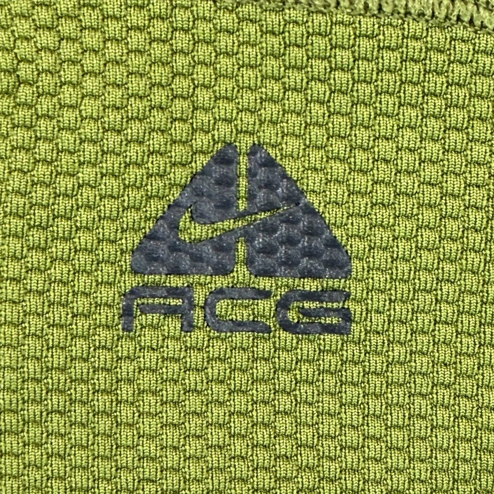 Nike Nike ACG Fit Dry Quarter Zip Pullover Top Men 2XL Green Grey Sportswear Activewear Casual Workwear 1/4 Zip Mock Neck Nike Logo ACG Dri-FIT ACG nweta Size US XXL / EU 58 / 5 - 3 Thumbnail