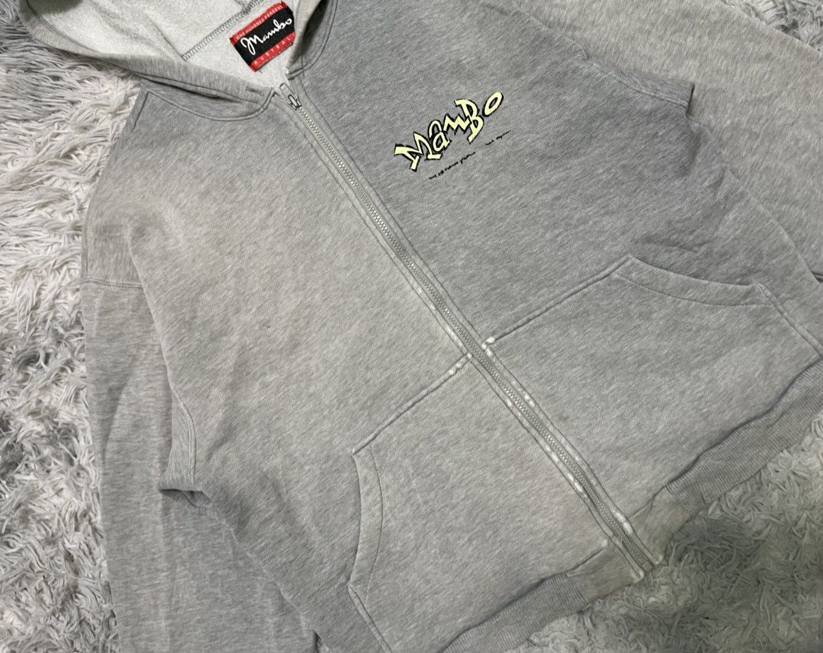 Mambo 1989 MAMBO “QUALITY YOU CAN TRUST” HOODIE ZIP UP DISTRESSED Size US M / EU 48-50 / 2 - 6 Thumbnail