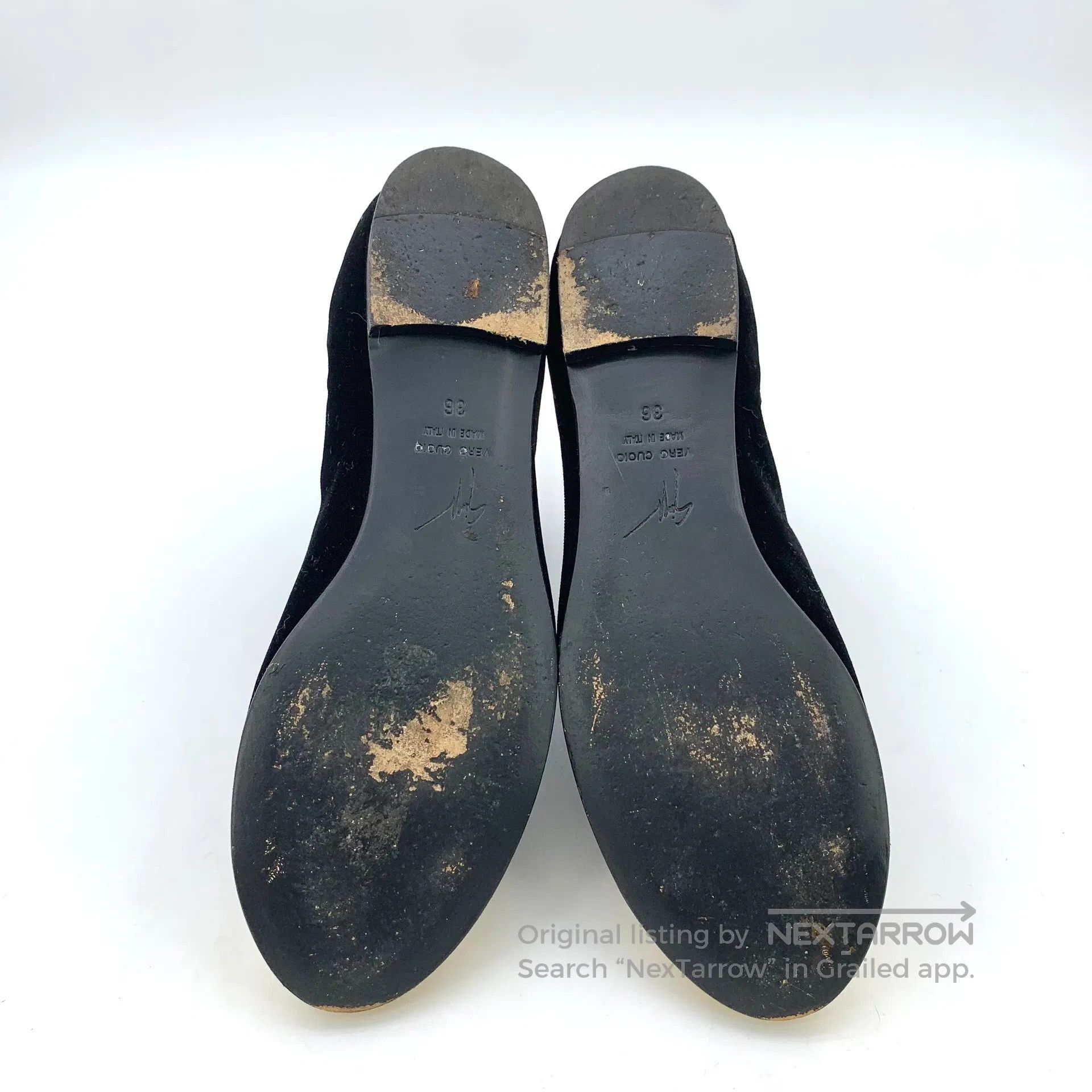Loro Piana Loro Piana Black Velvet Casual Flat Short Boots| Size US 5.5 / IT 35.5 - 5 Thumbnail