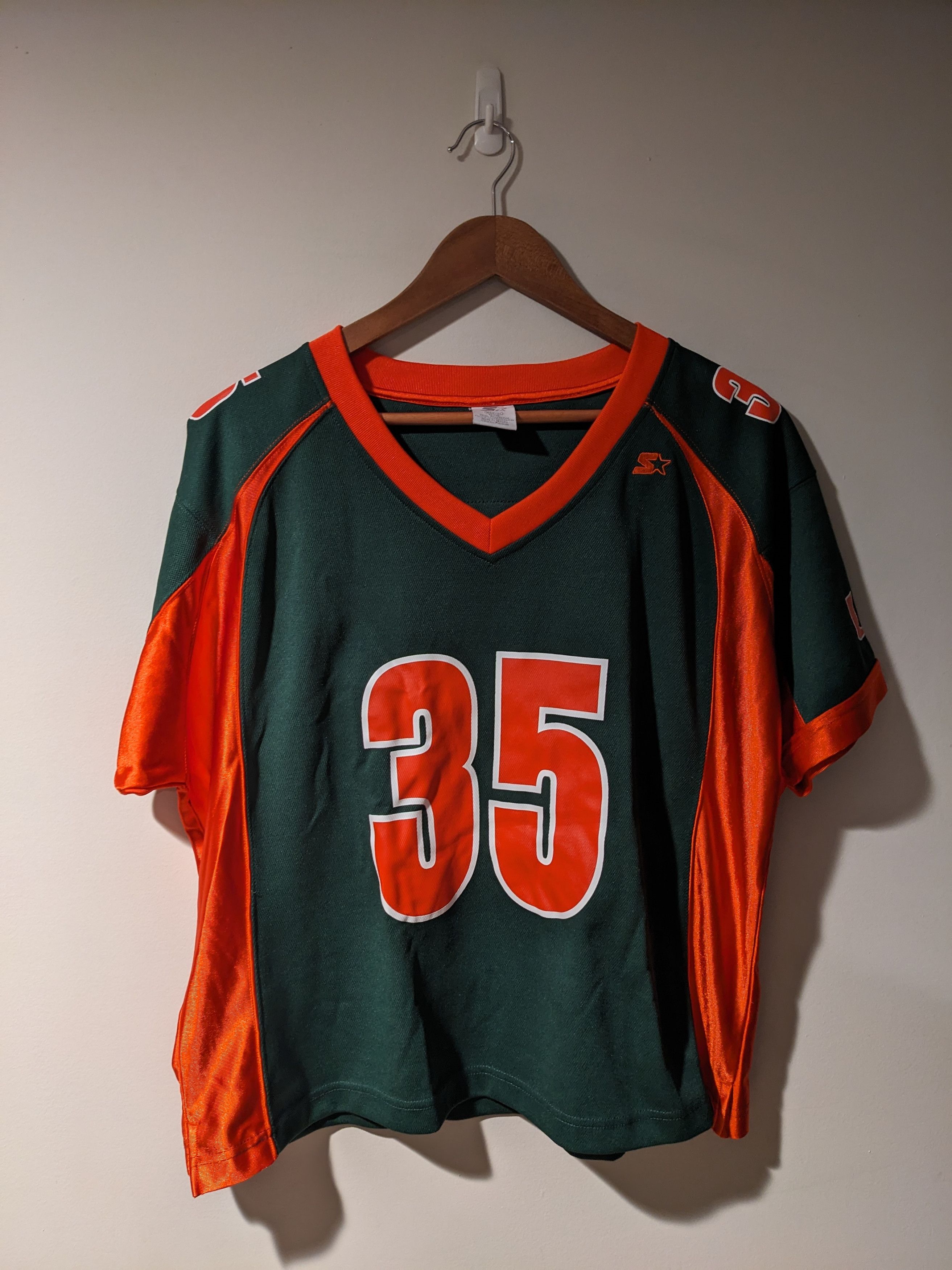 Vintage Vintage Y2K Miami Hurricanes College Youth X-Large Jersey Size US XL / EU 56 / 4 - 3 Thumbnail